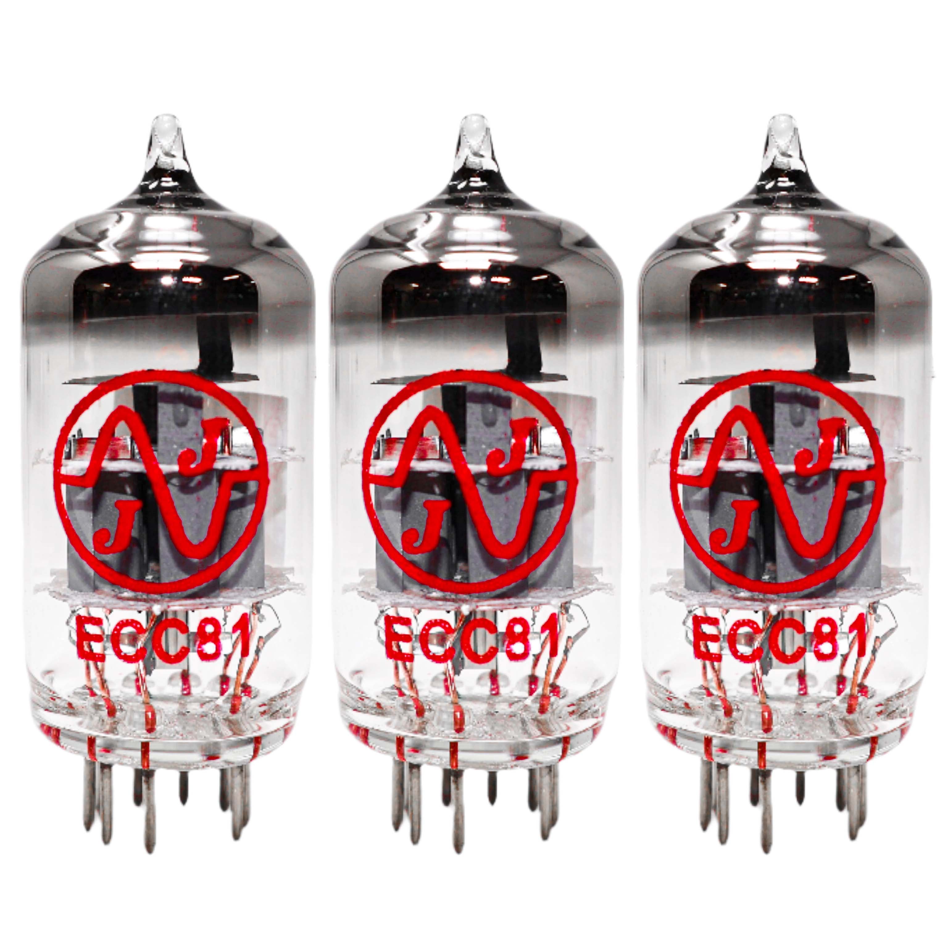 JJ ECC81 / 12AT7 Preamp Vacuum Tube