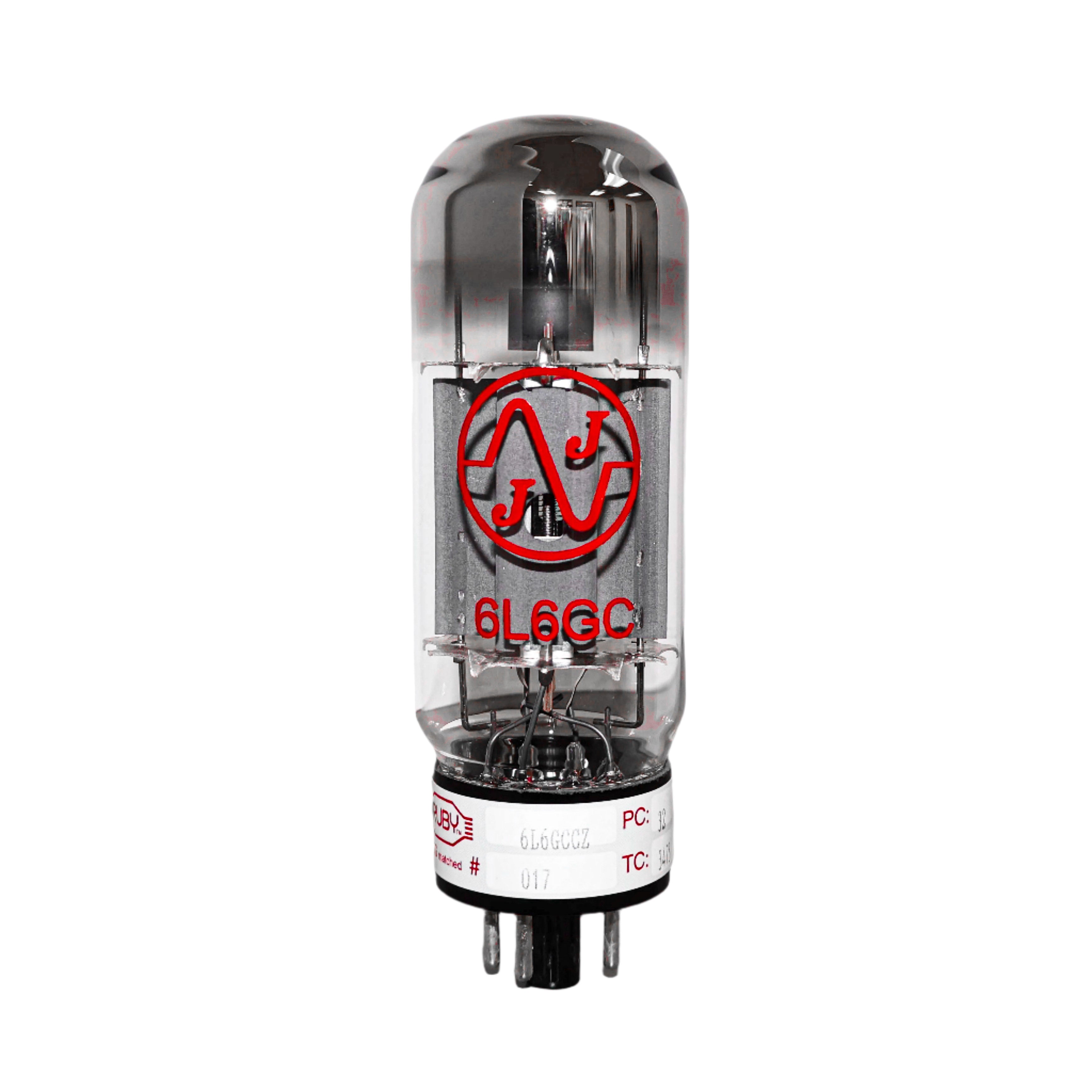 JJ 6L6 Matched Power Vacuum Tubes