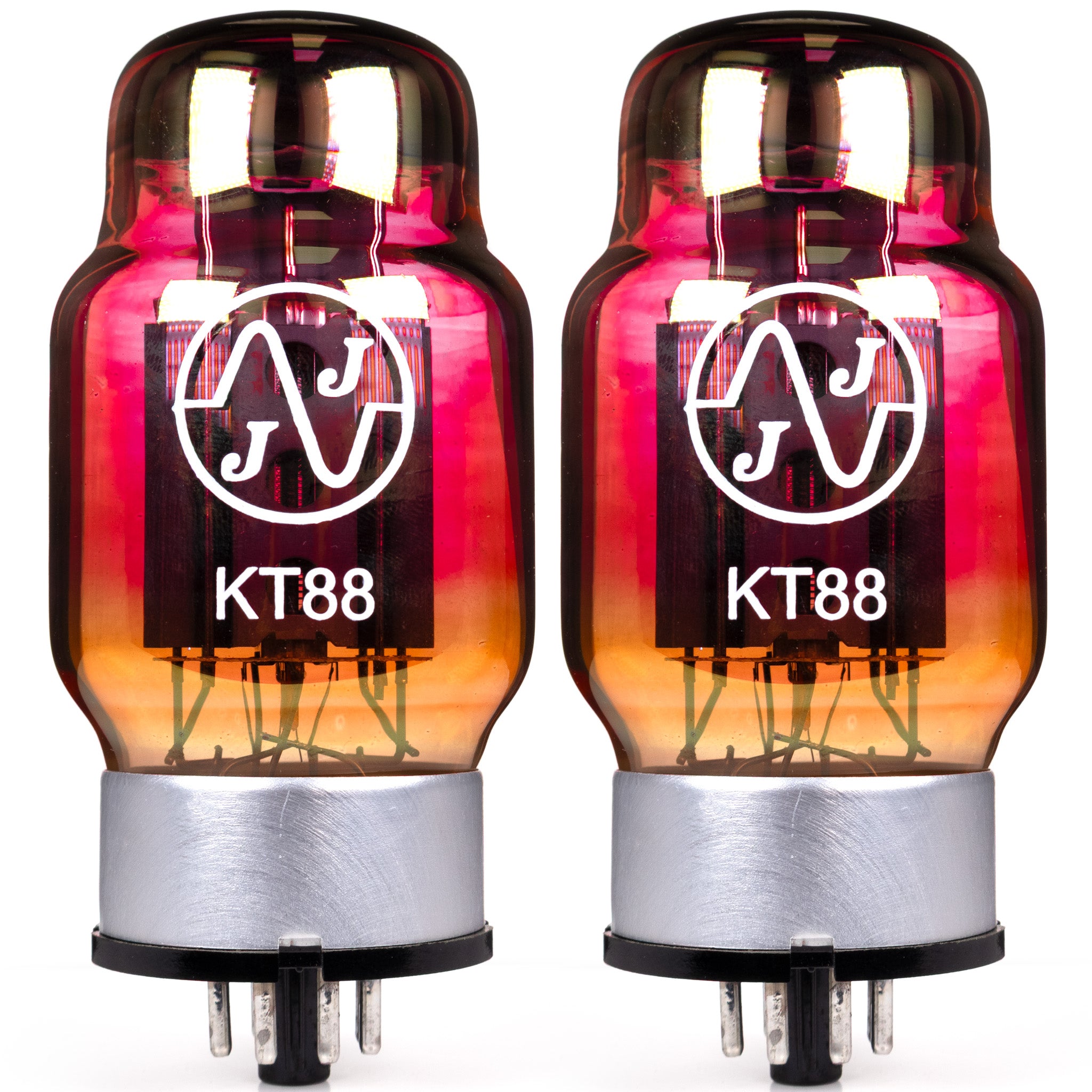 JJ KT88 Red Glass Power Vacuum Tube | Vacuum Tube Shop