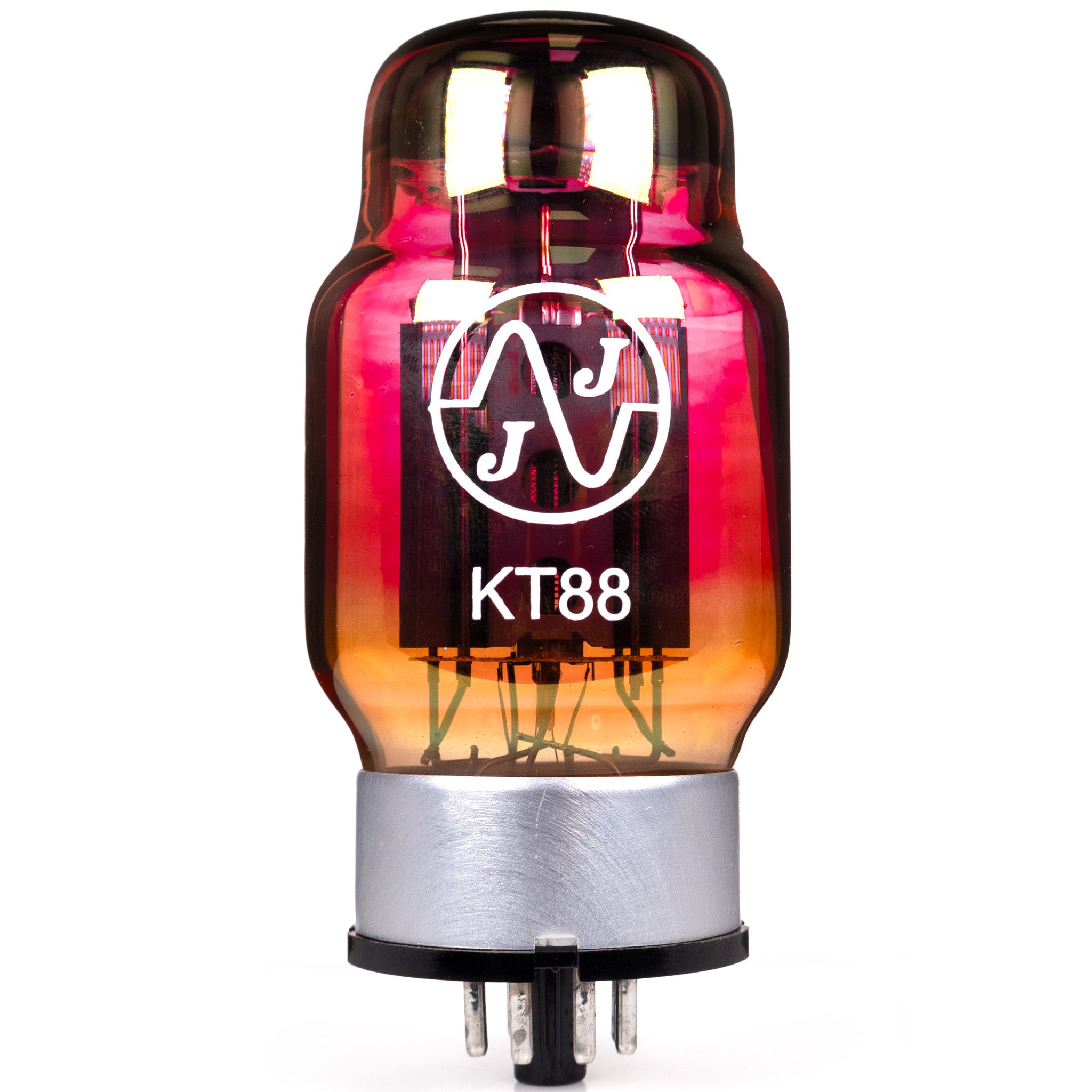 JJ KT88 Red Glass Power Vacuum Tube | Vacuum Tube Shop