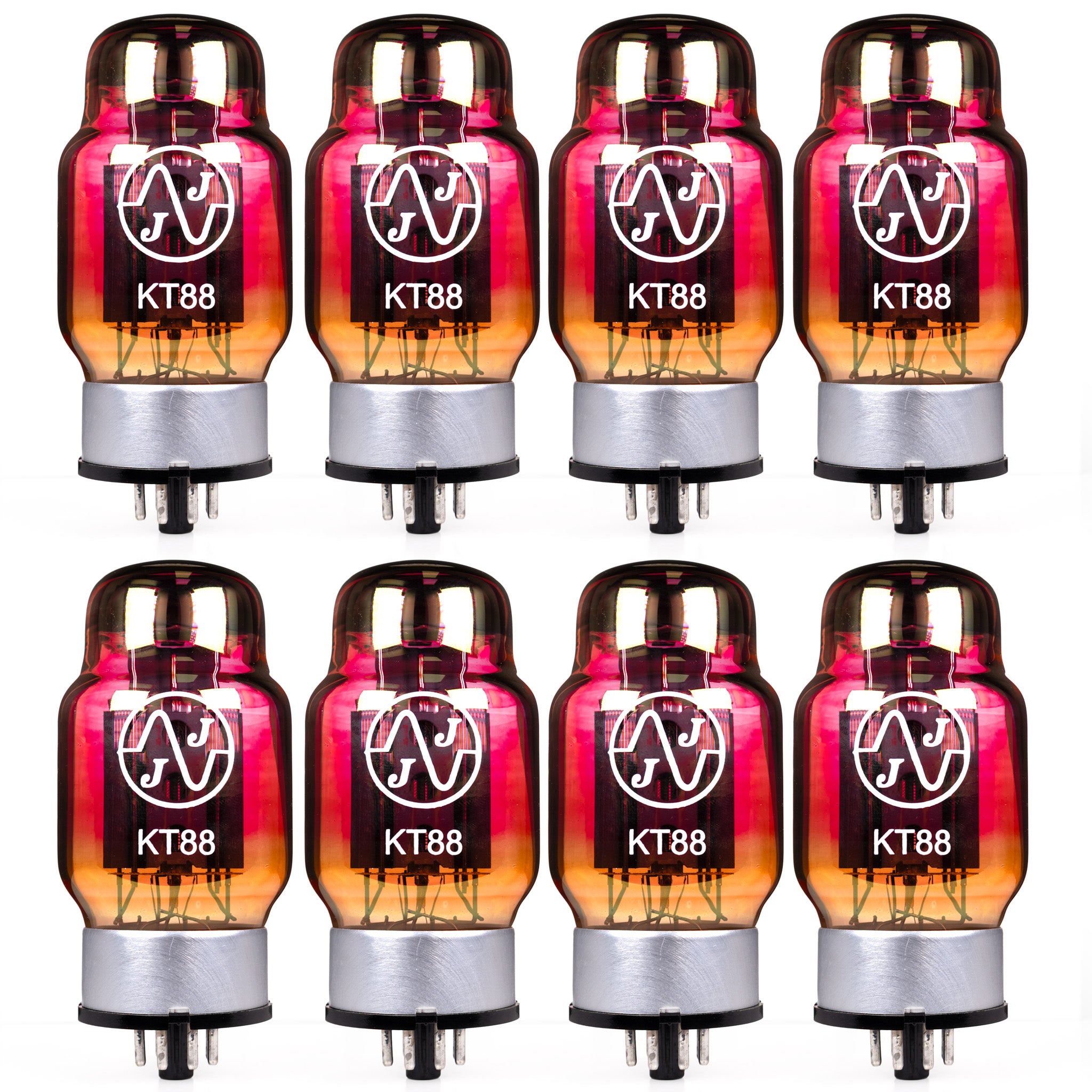 JJ KT88 Red Glass Power Vacuum Tube | Vacuum Tube Shop
