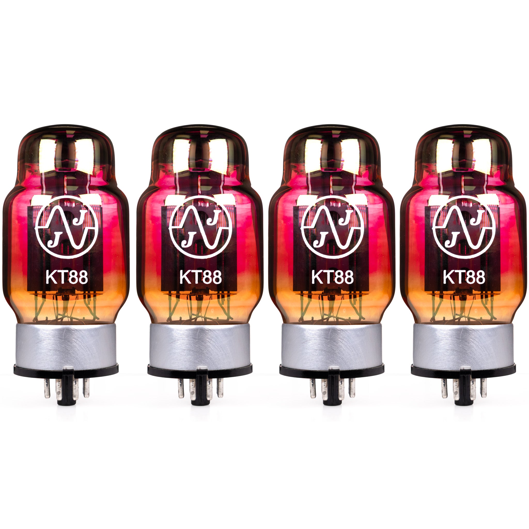 JJ KT88 Red Glass Power Vacuum Tube | Vacuum Tube Shop