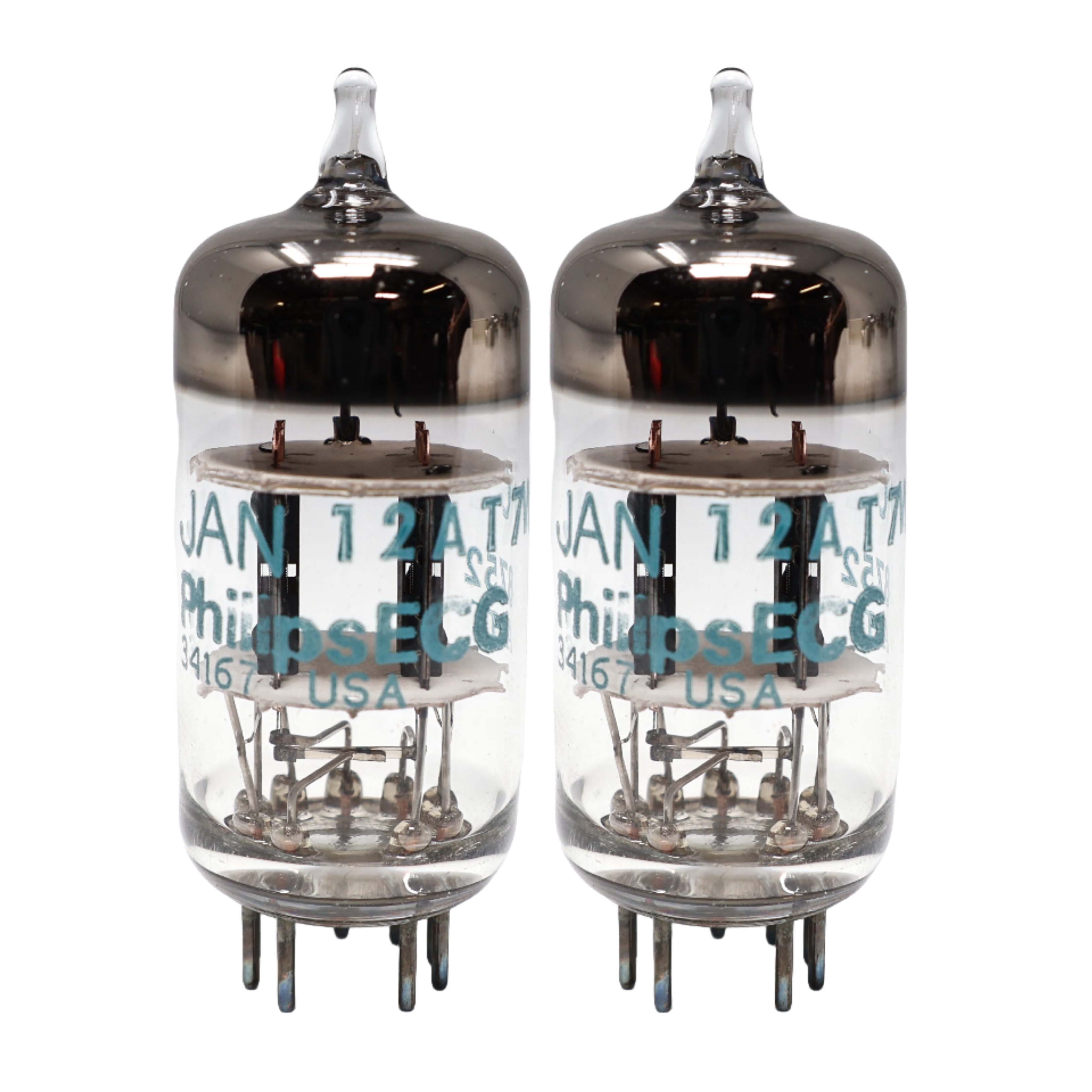 Jan Philips 12AT7WC Preamp Vacuum tube matched pair