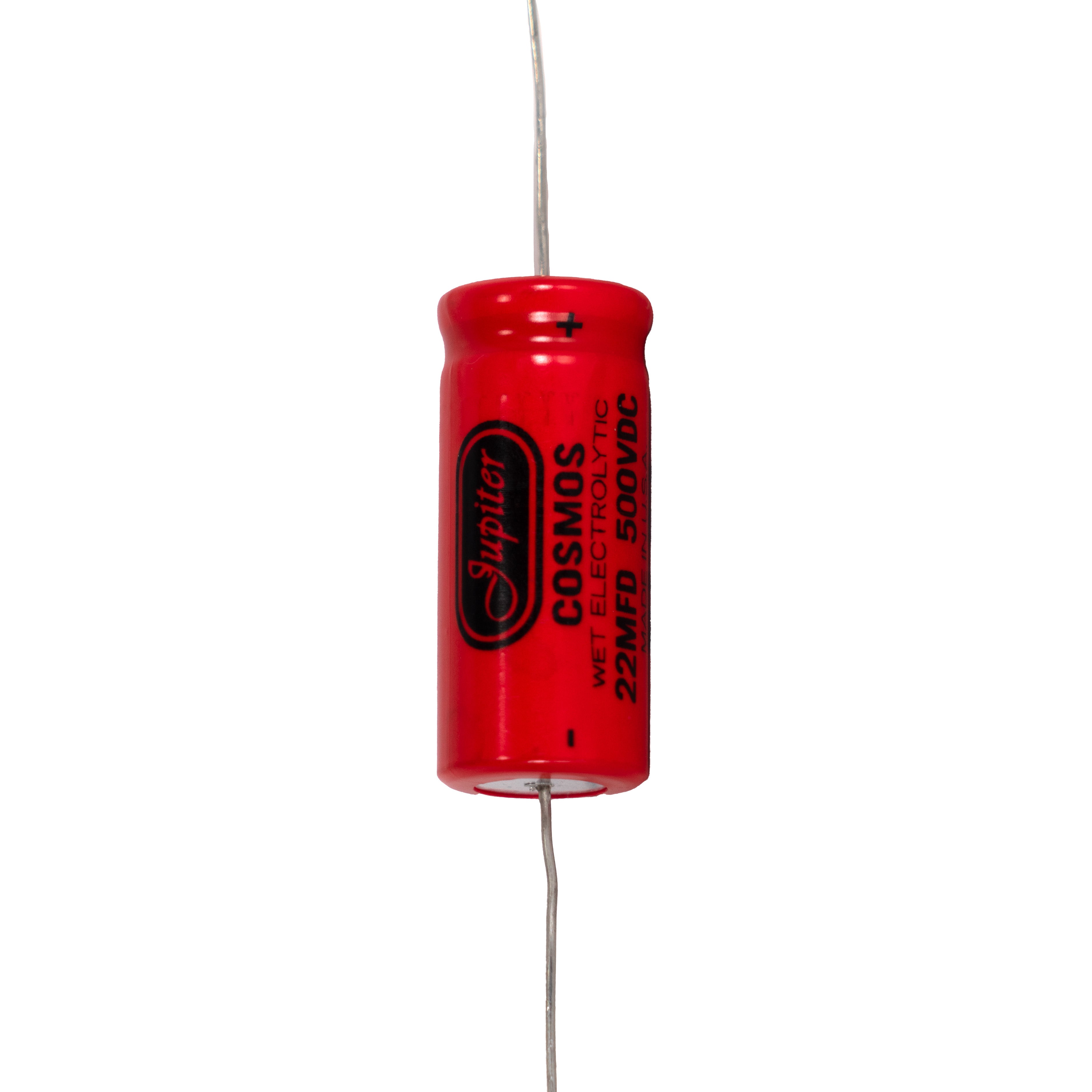 Jupiter Cosmos 22mfd 500vdc Capacitor