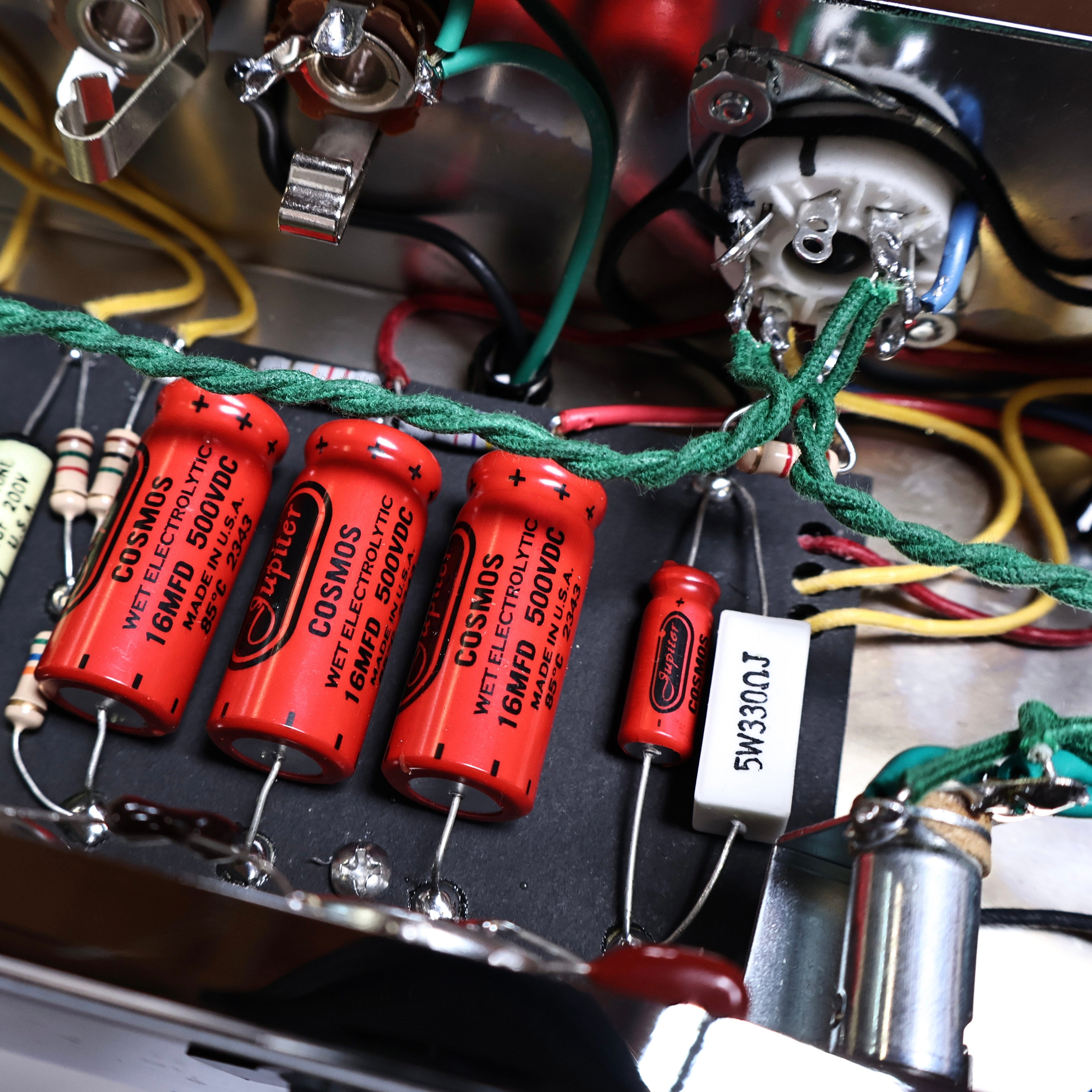 RUBY 5E3 Style Amplifier chassis with jupiter caps