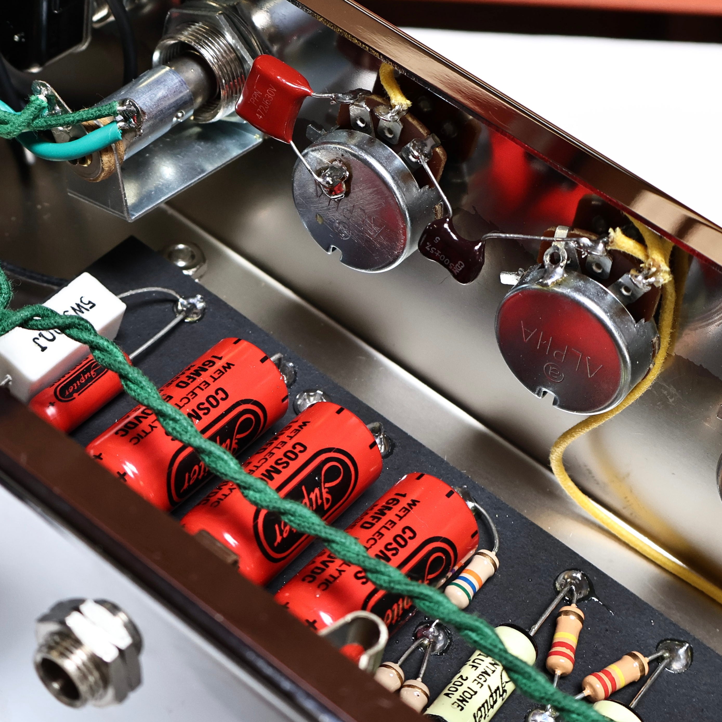 RUBY 5E3 Style Amplifier chassis with jupiter caps