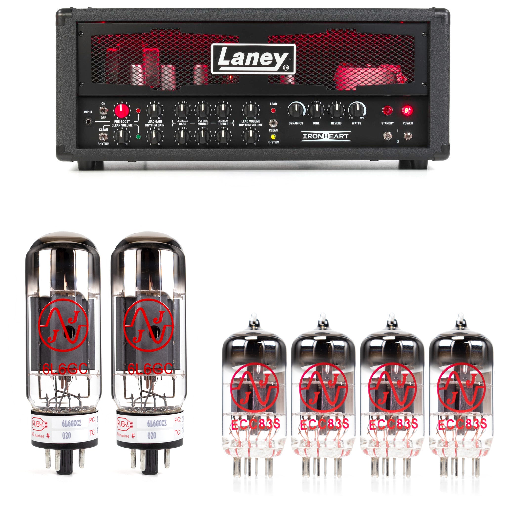 Laney Black Country Customs Ironheart IRT60H Tube Kit | Vacu