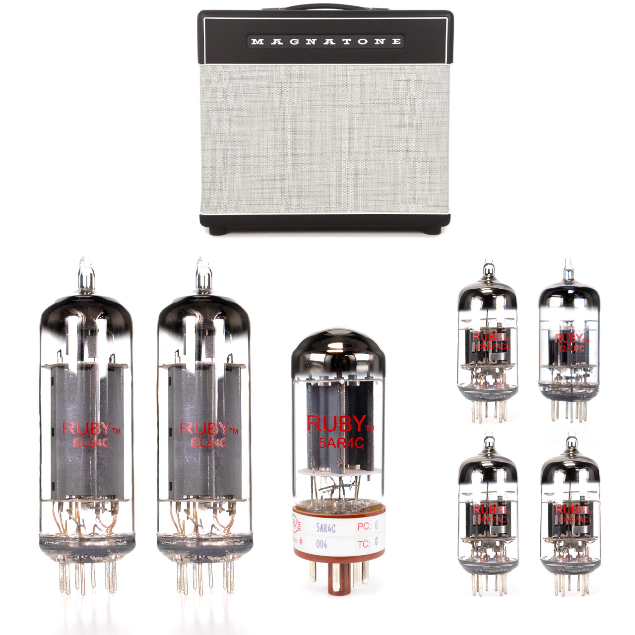 Magnatone Super 15 Original Tube Kit