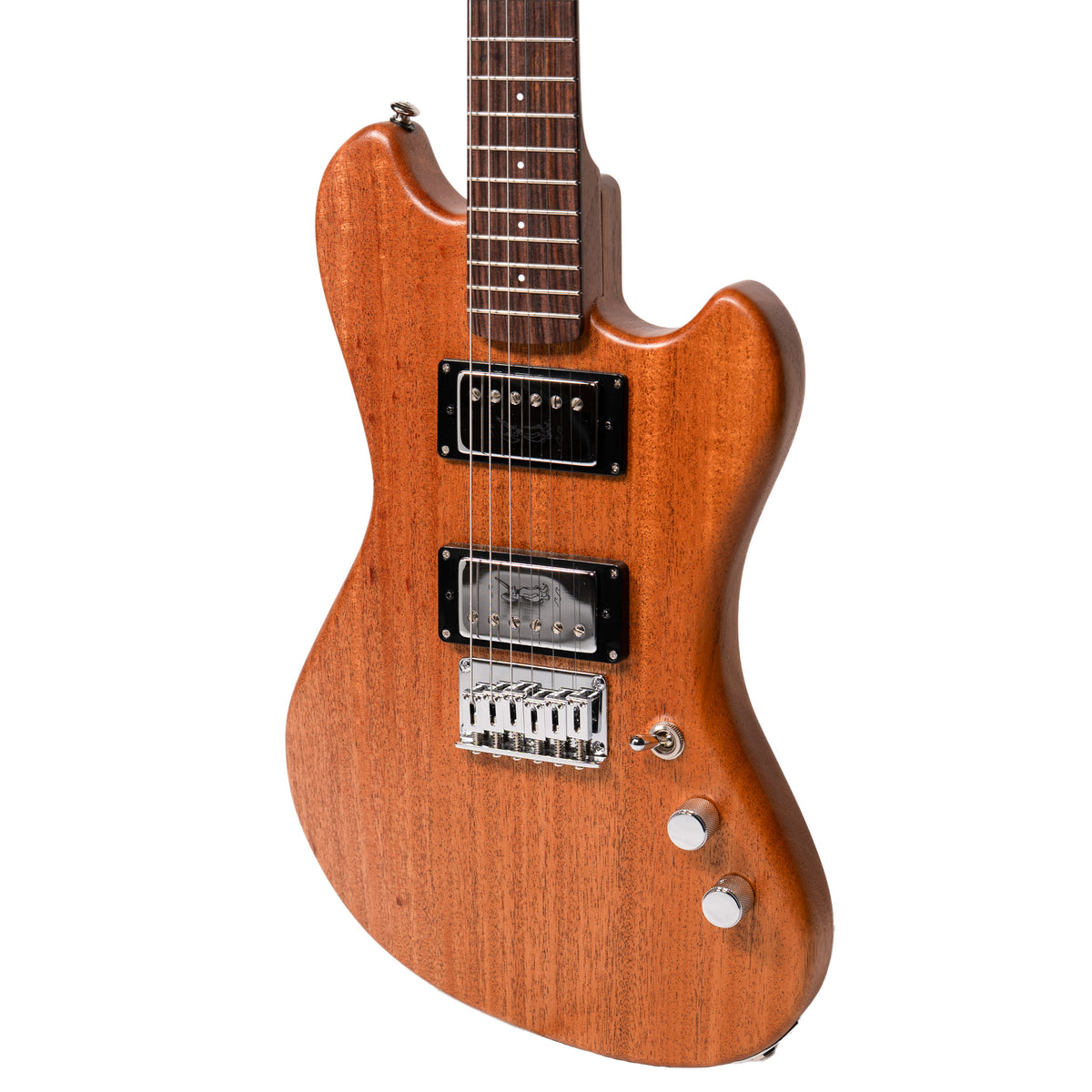 Furthest Waves Lonesome Coast surf guitar in mahogany