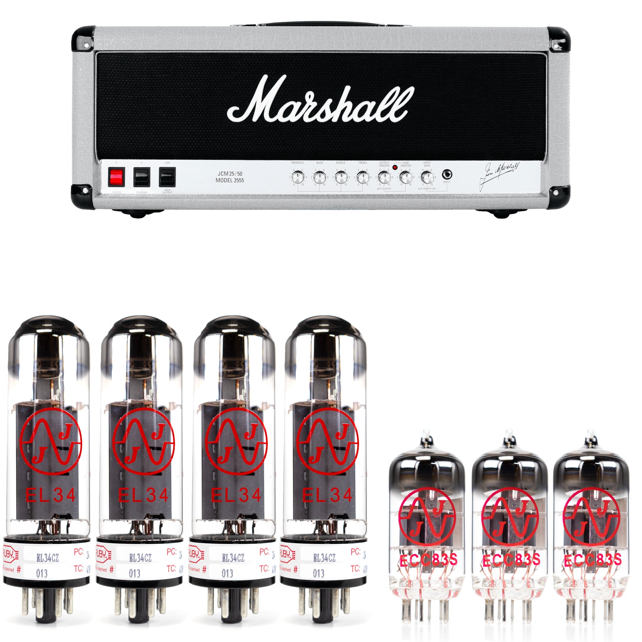 Marshall 2555X Silver Jubilee 100-watt Tube Kit