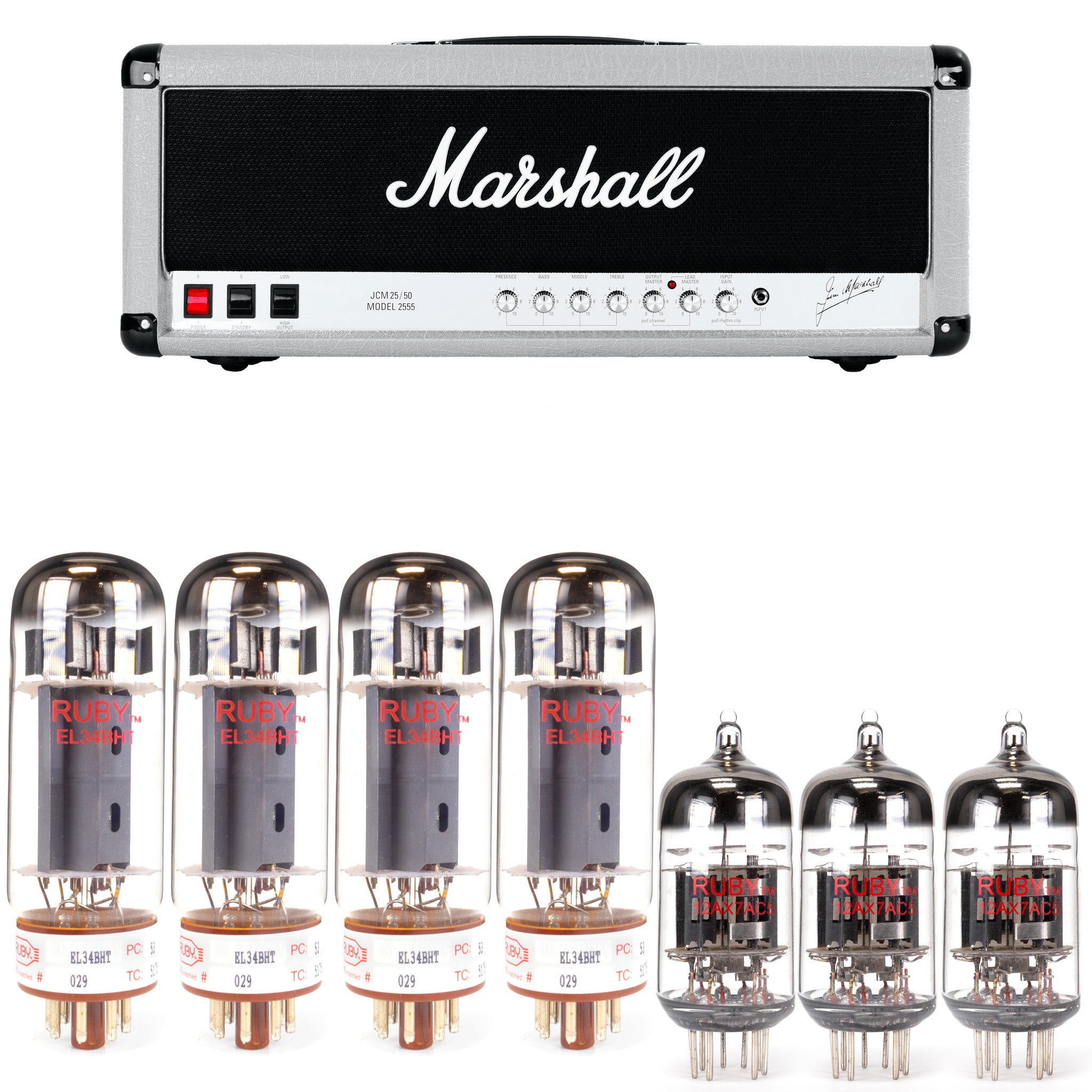 Marshall 2555X Silver Jubilee 100-watt Tube Kit