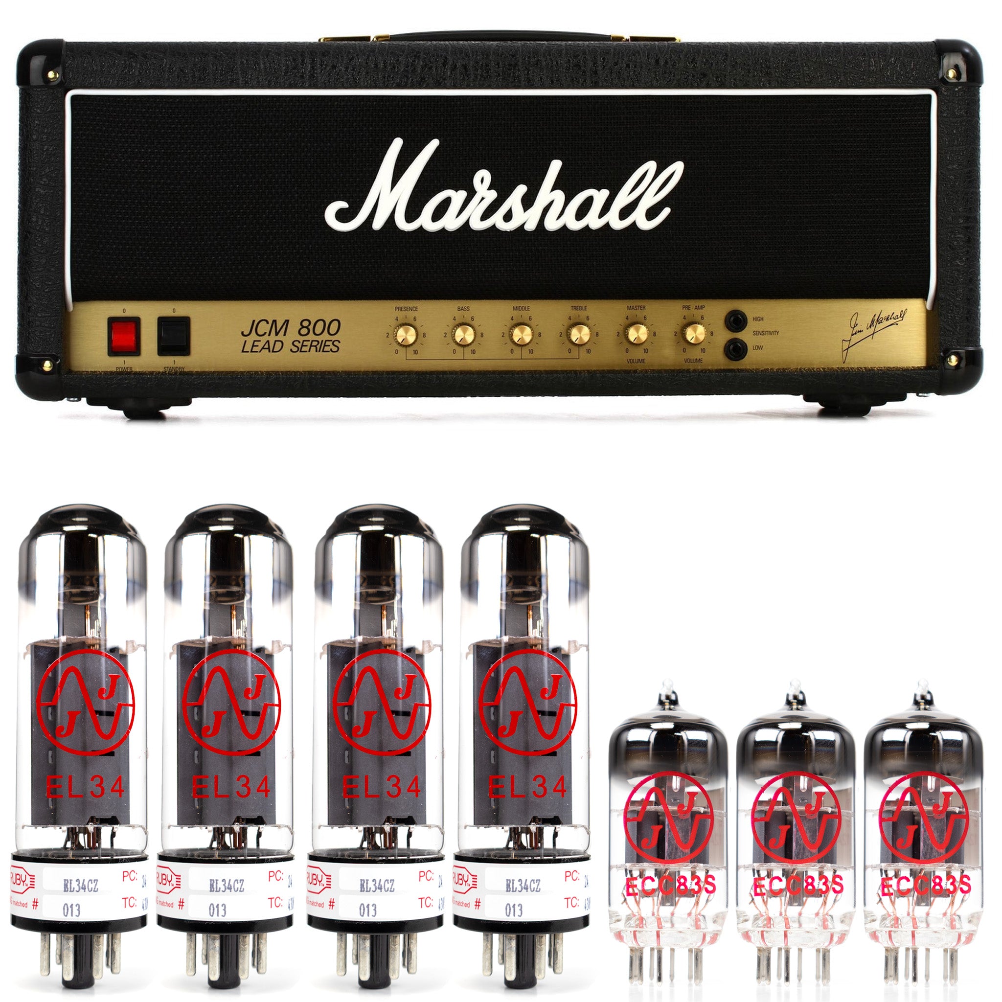 Marshall JCM800 Tube Kit (100 Watt)