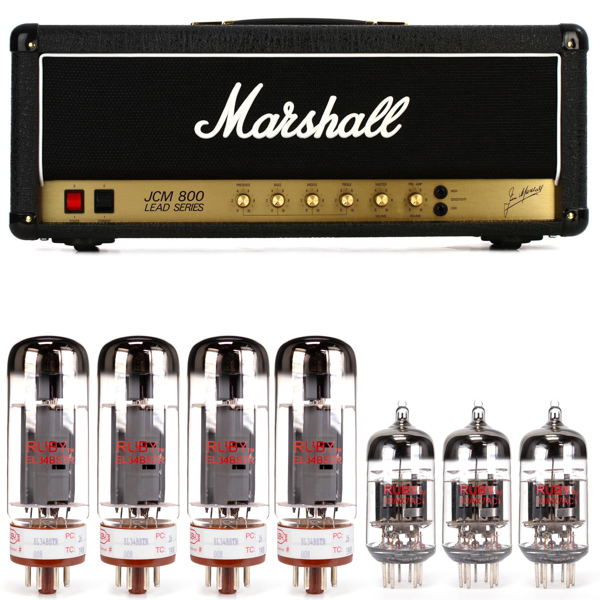 Marshall JCM800 Tube Kit (100 Watt)