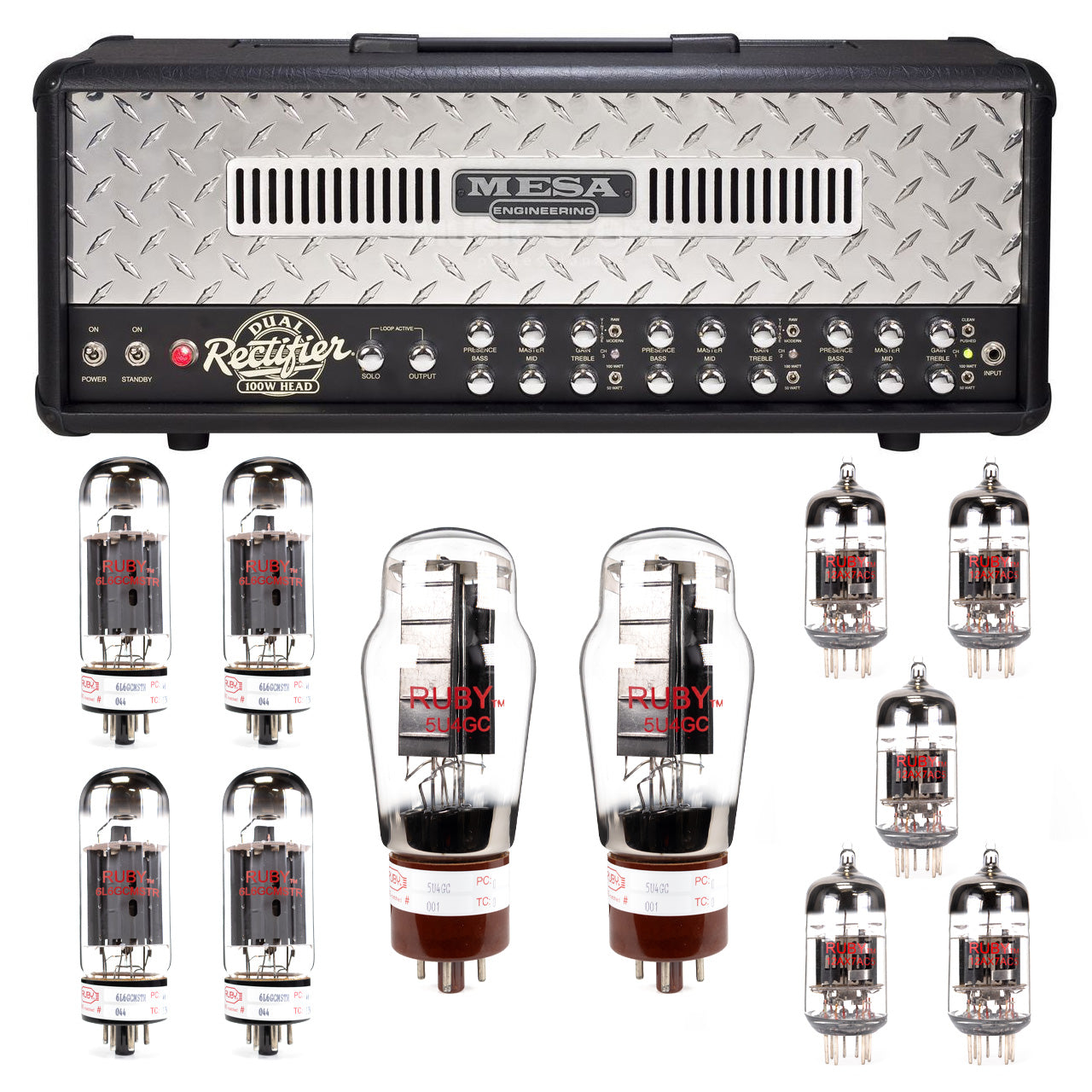 Mesa Boogie Dual Rectifier Tube Kit | Vacuum Tube Shop