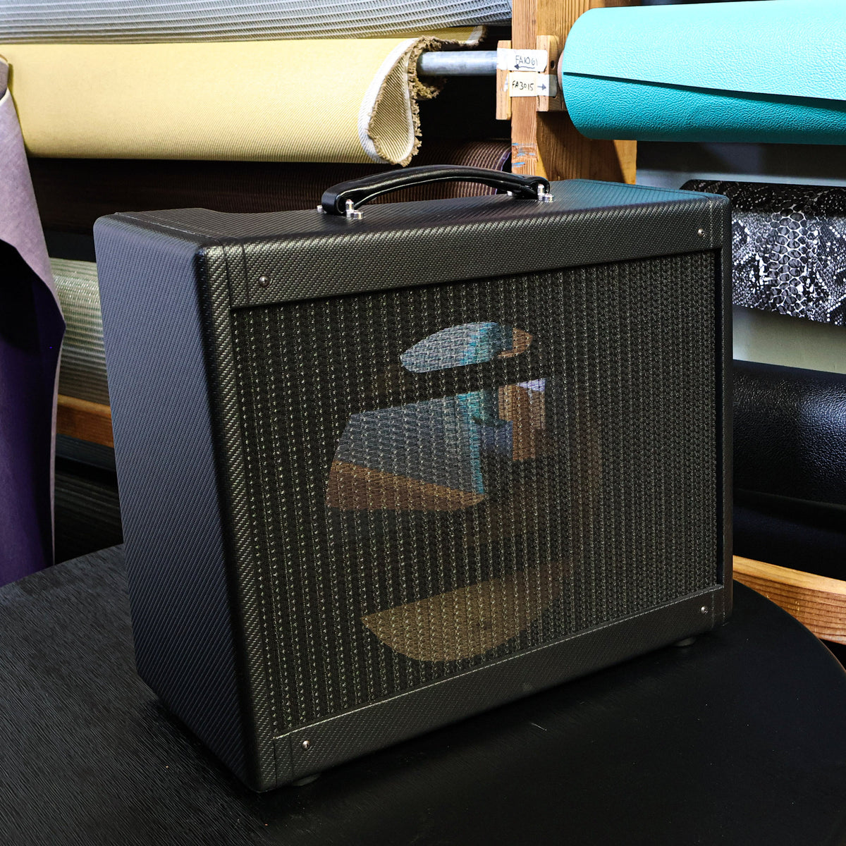 Narrow Panel 5E3 Tweed Deluxe Amplifier Cabinet