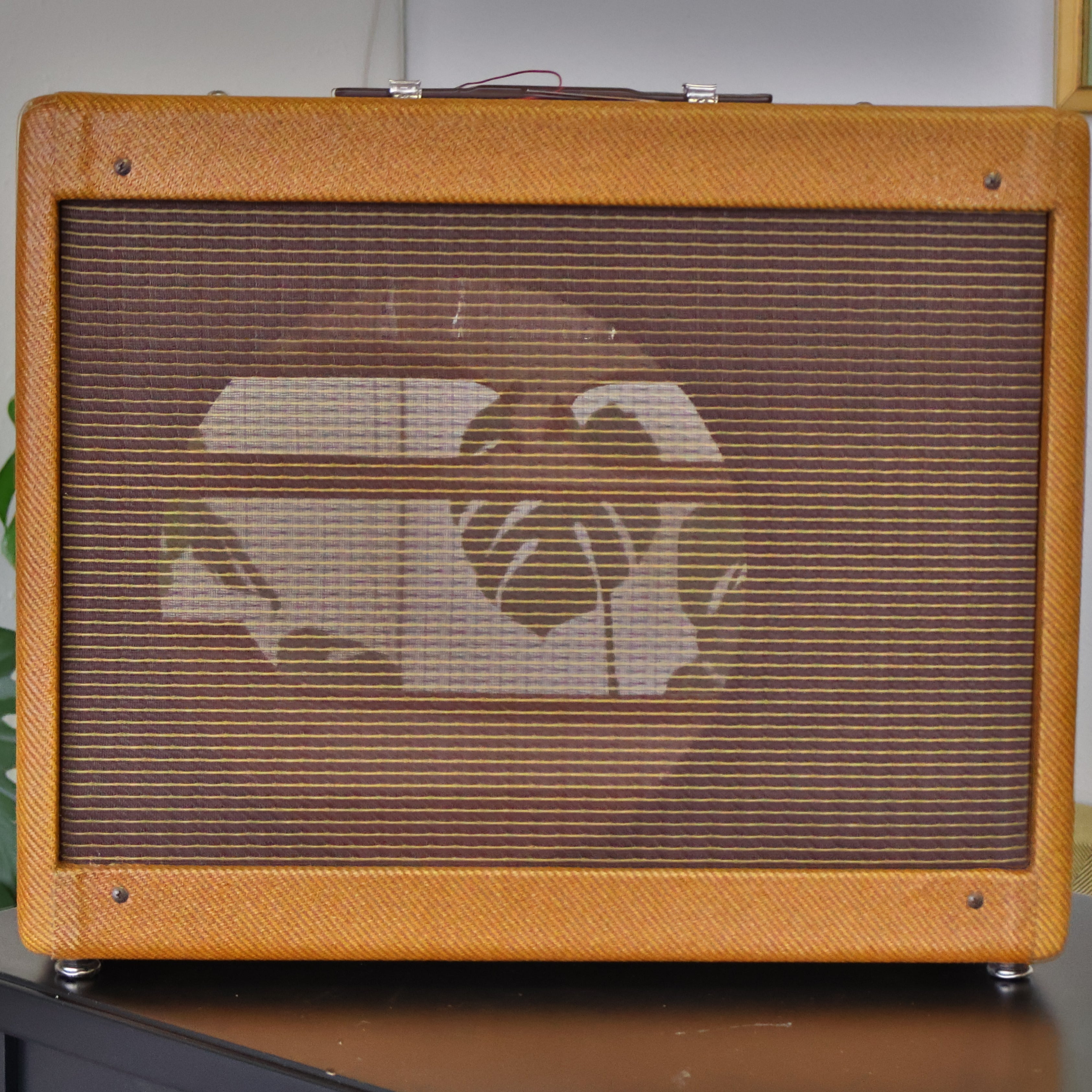 Narrow panel 5e3 Tweed Deluxe - Amber/Nitro Lacquer/Cabinet