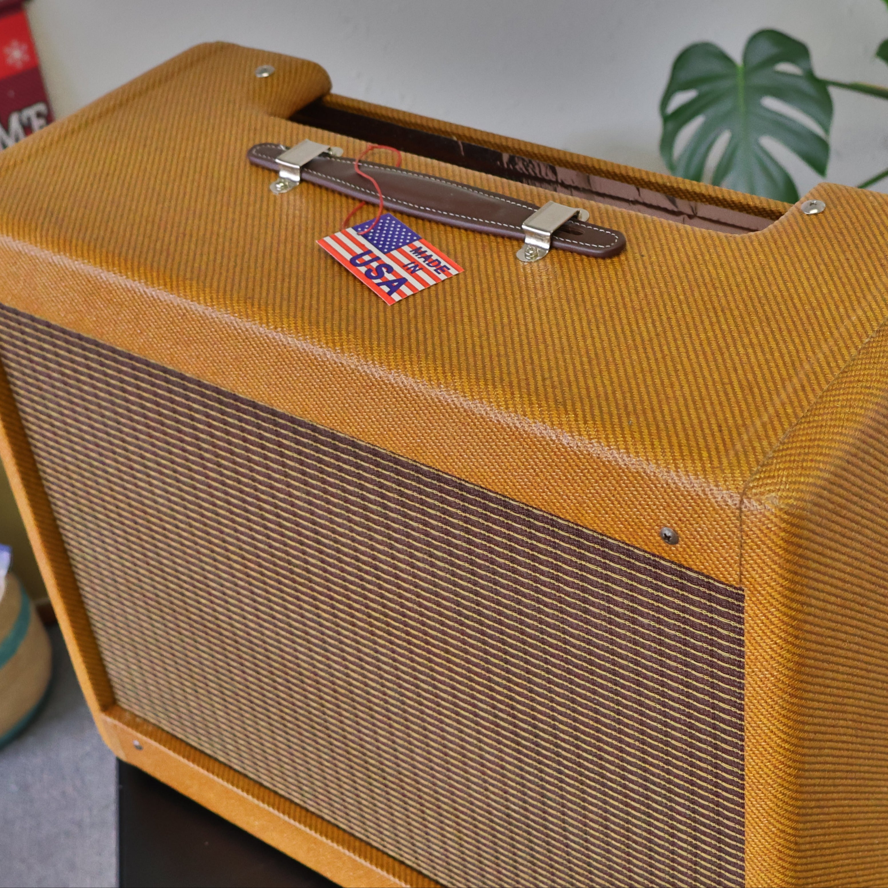 Narrow panel 5e3 Tweed Deluxe - Amber/Nitro Lacquer/Cabinet