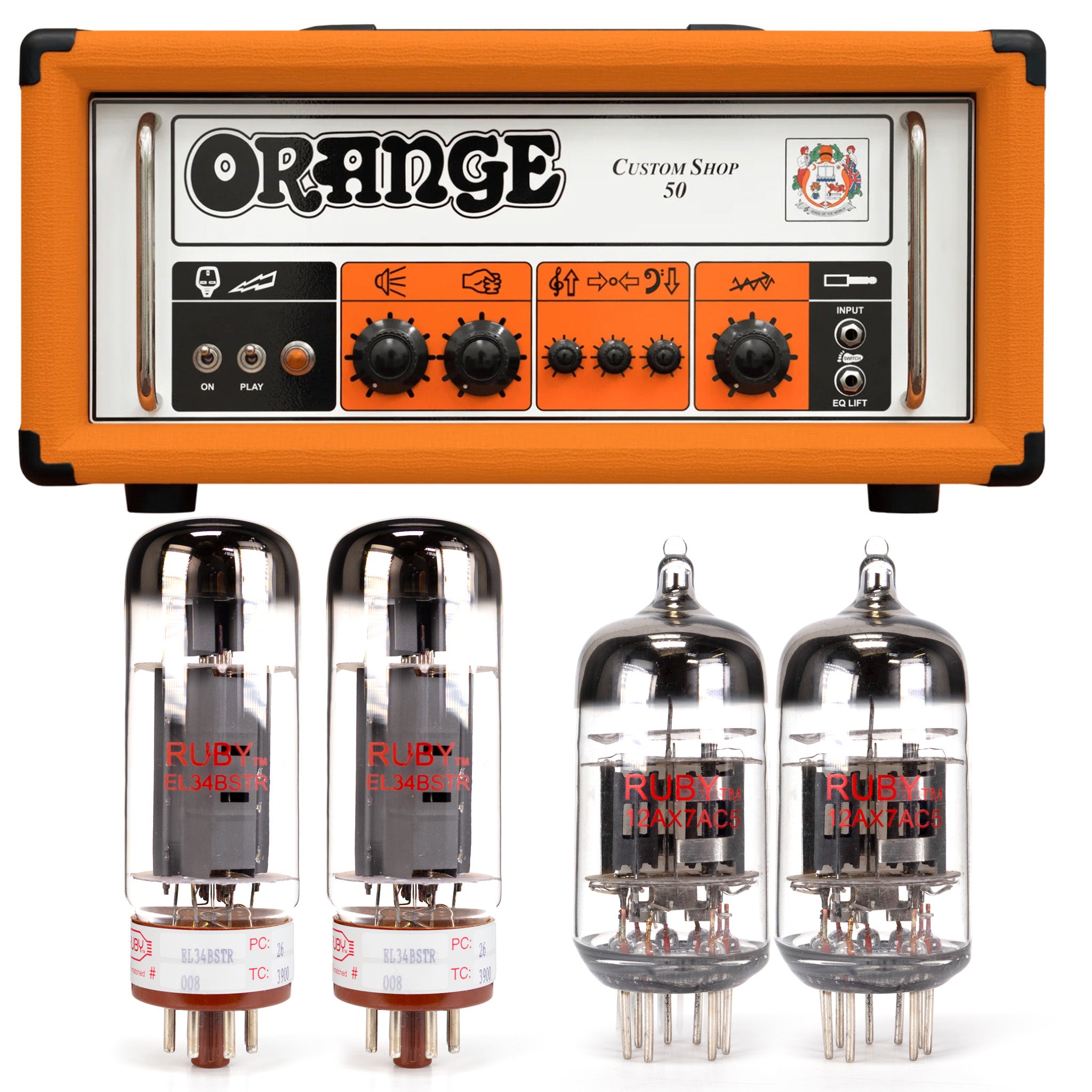 Orange Custom Shop 50 Tube Kit