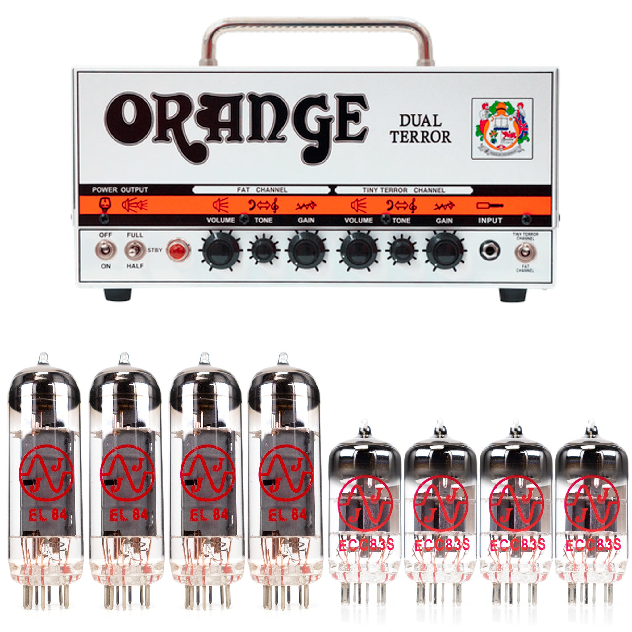 Orange Dual Terror Tube Kit | Vacuum Tube Shop