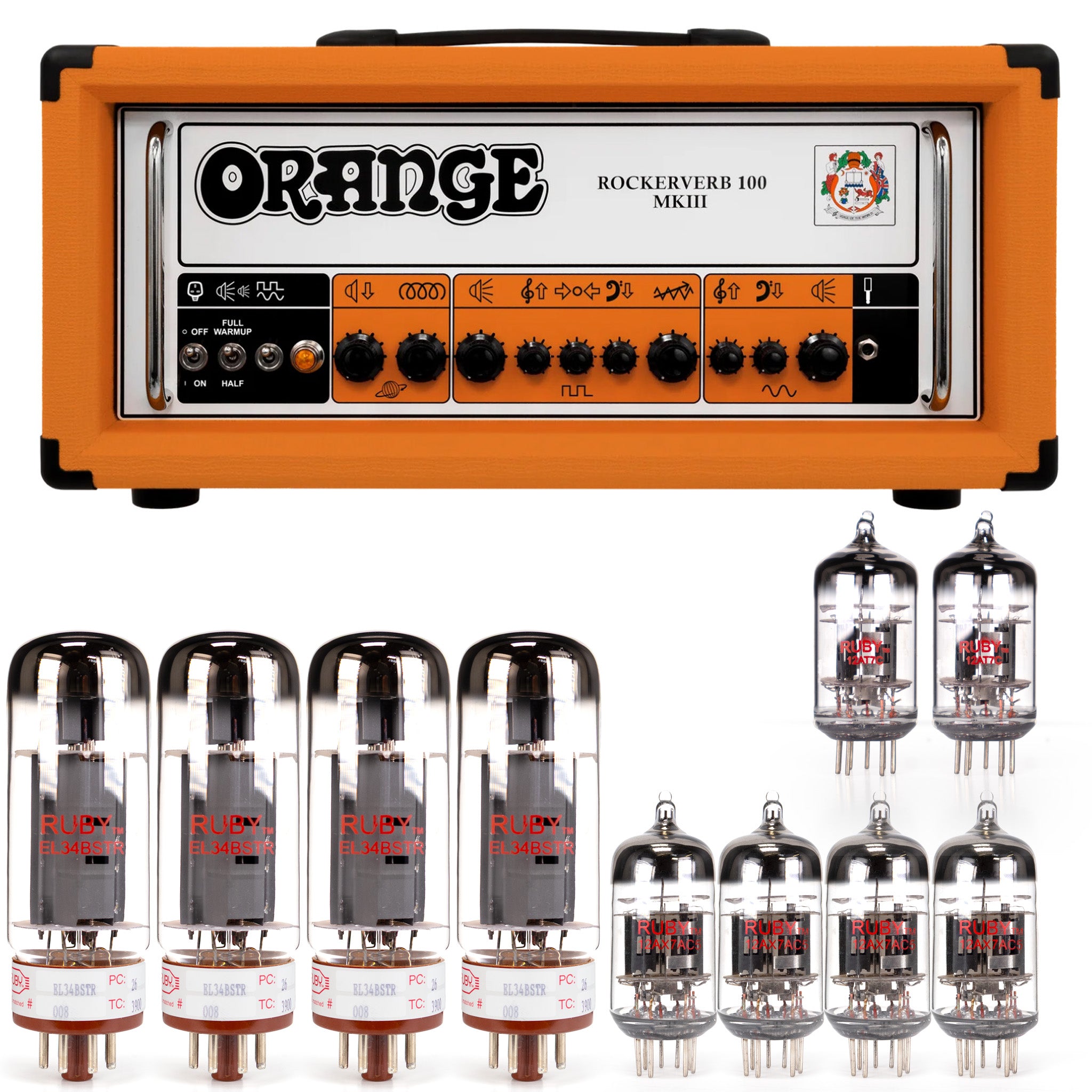 Orange Rockverb Mkiii 100 Watt Vacuum Tube Kit