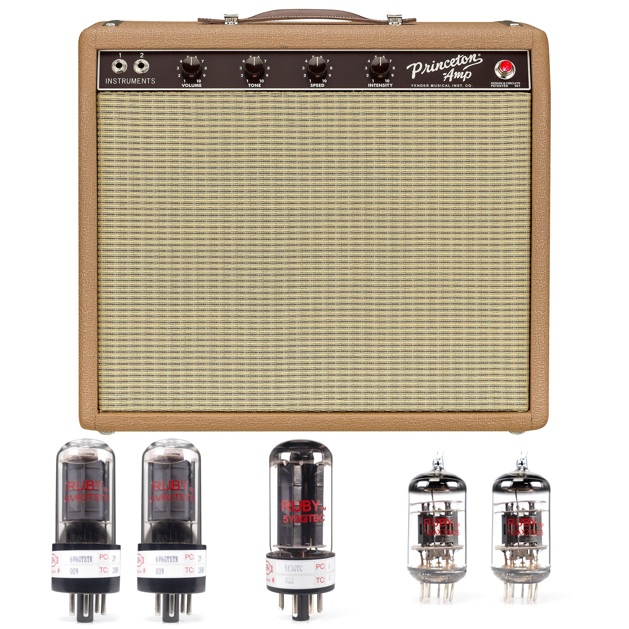 Fender '62 Princeton Chris Stapleton Edition Tube Kit