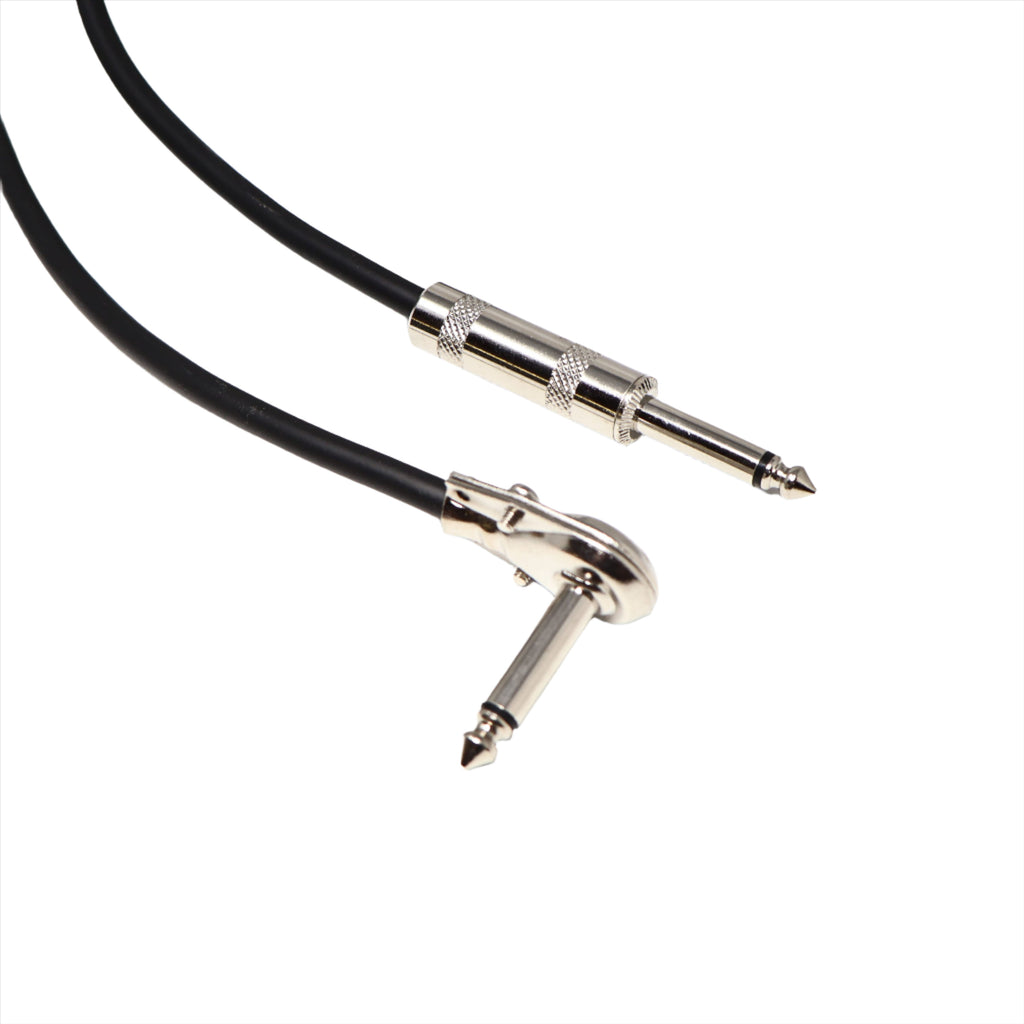 Professional Instrument Cable W/ One Right Angle Connector