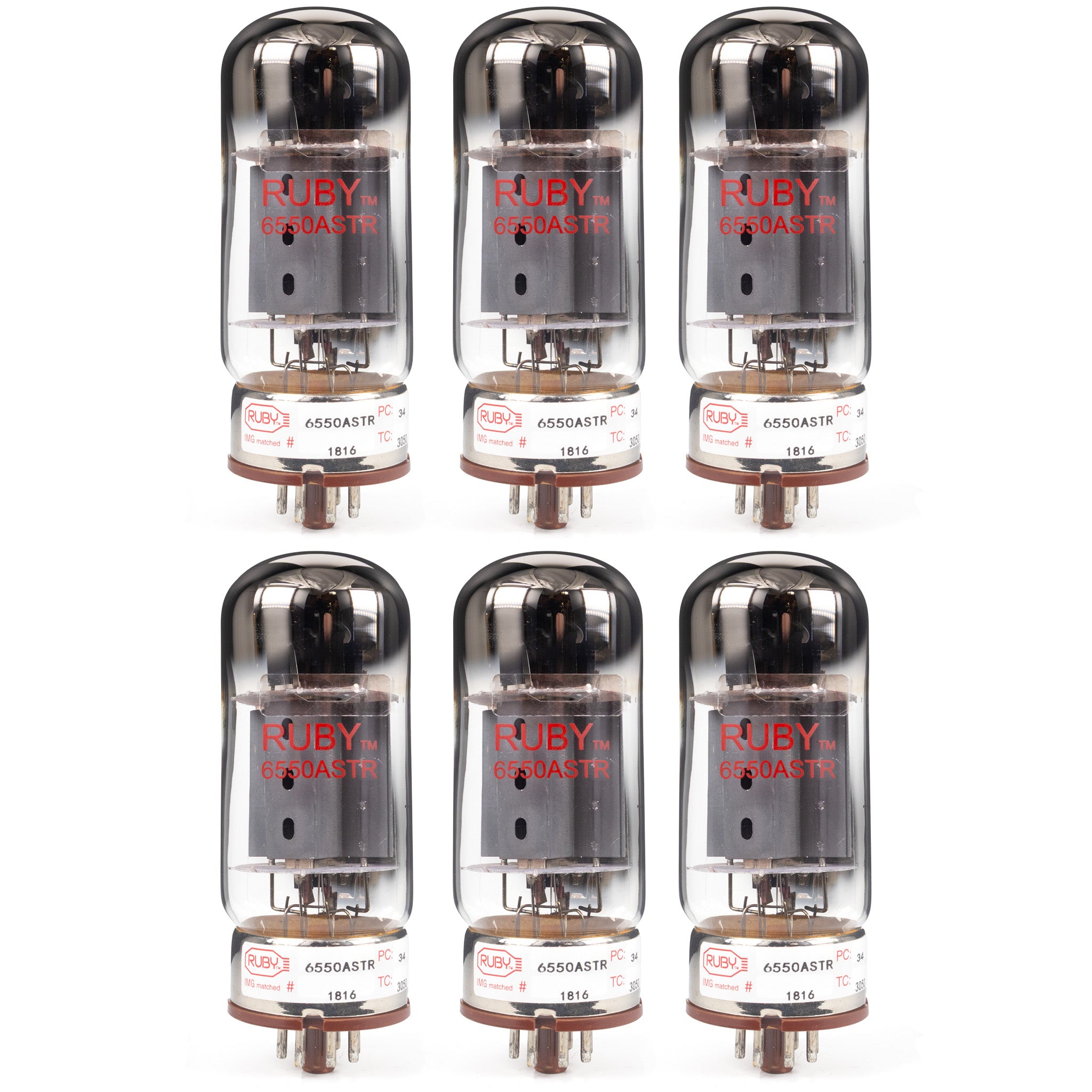 RUBY 6550ASTR Power Vacuum Tube