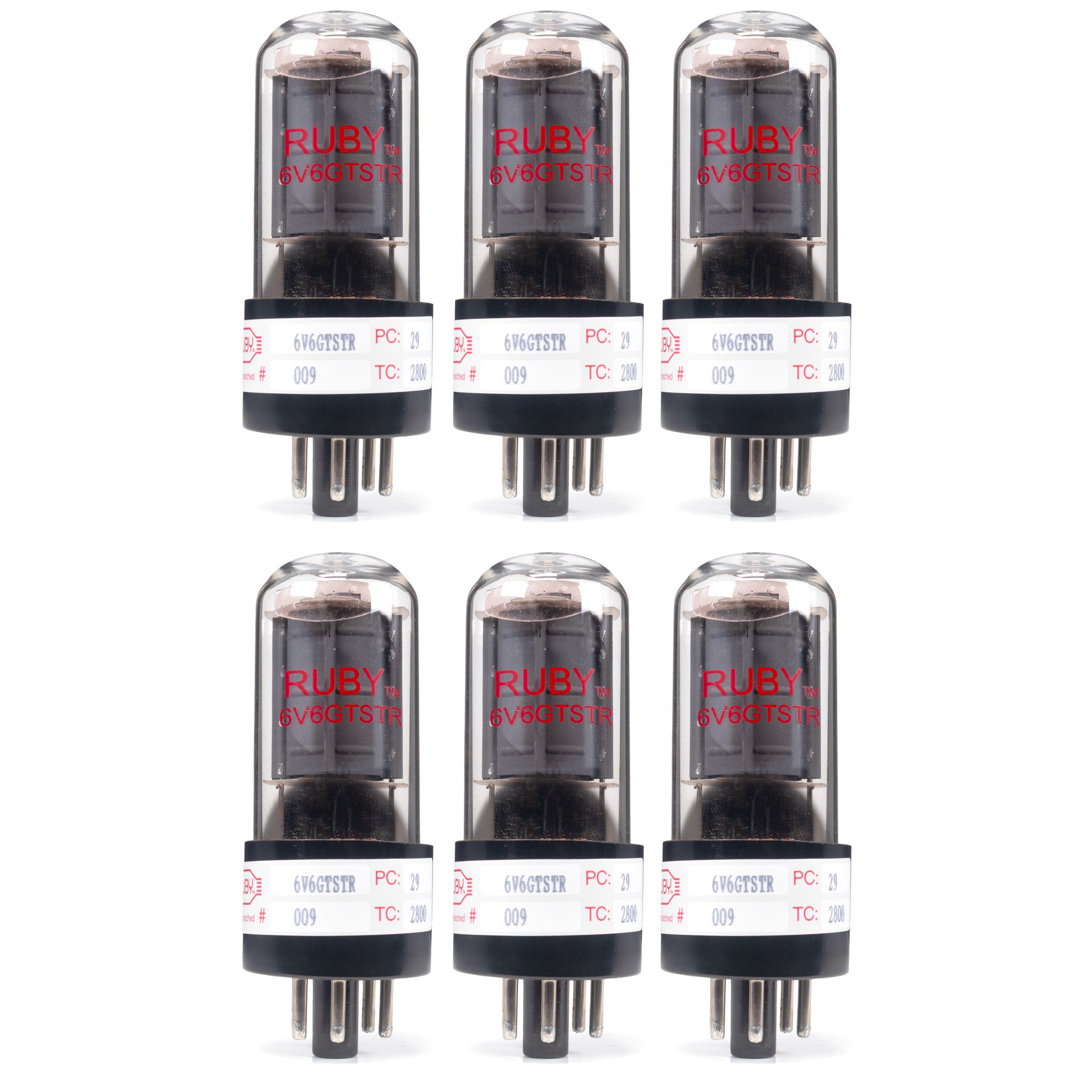RUBY 6V6GTSTR Power Vacuum Tube
