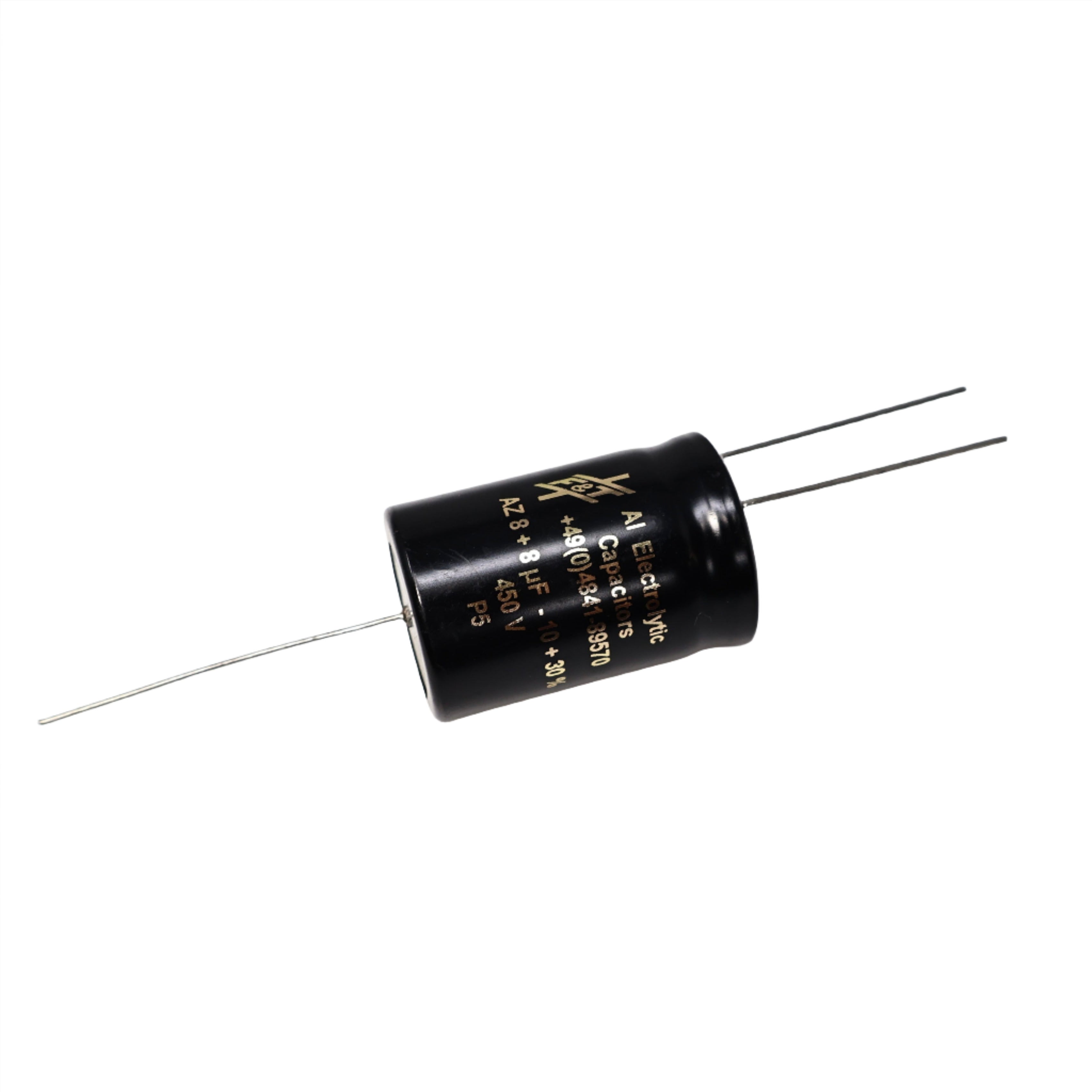 F&T 8x8UF @ 450V Capacitor