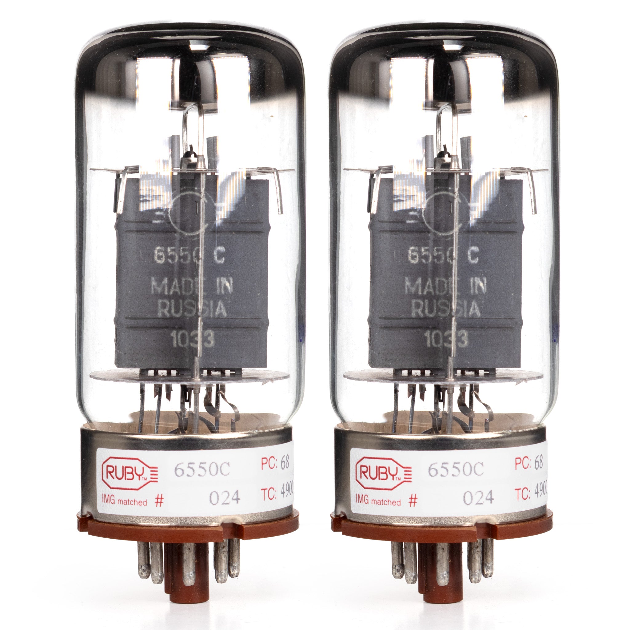 Ruby SED Winged-C 6550C Power Vacuum Tube