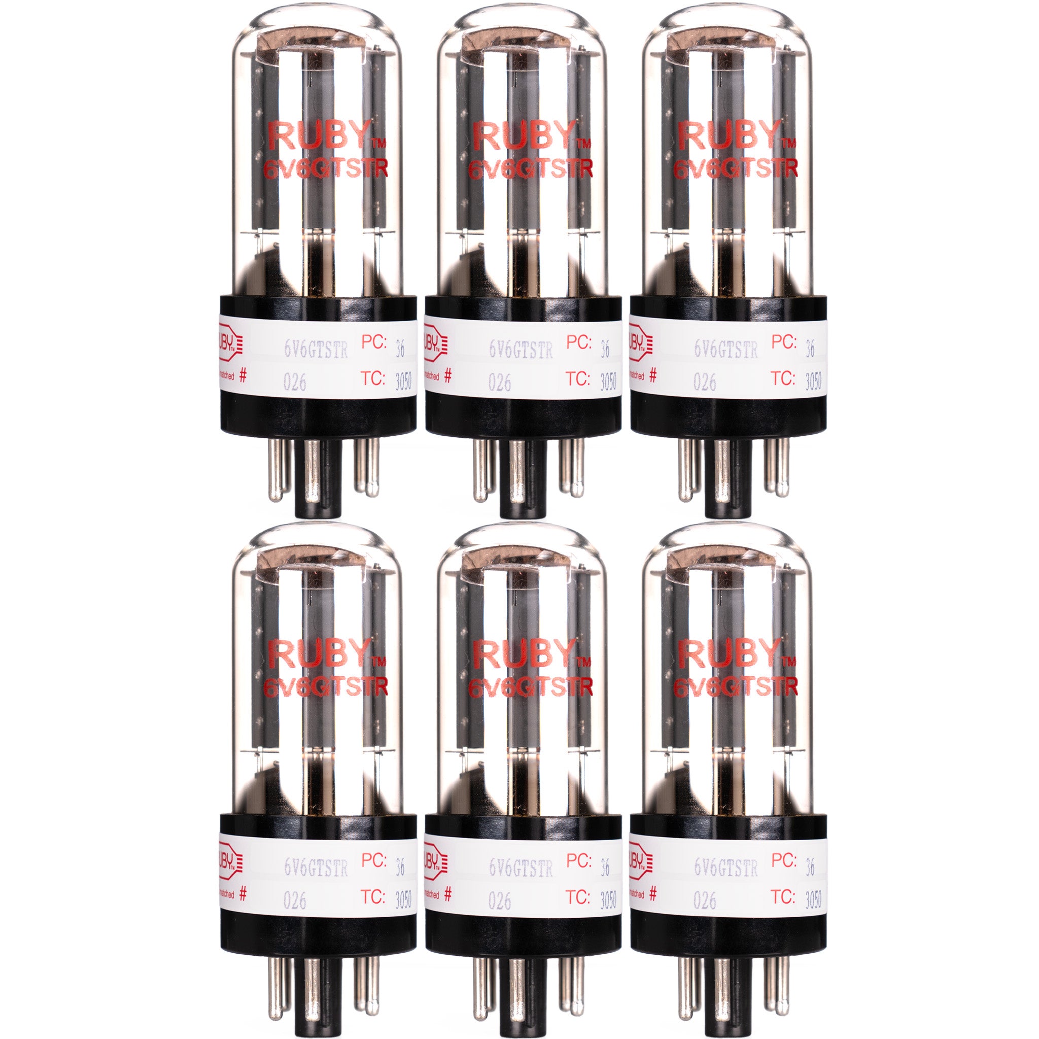 RUBY 6V6-GTSTR Power Vacuum Tube | Vacuum Tube Shop