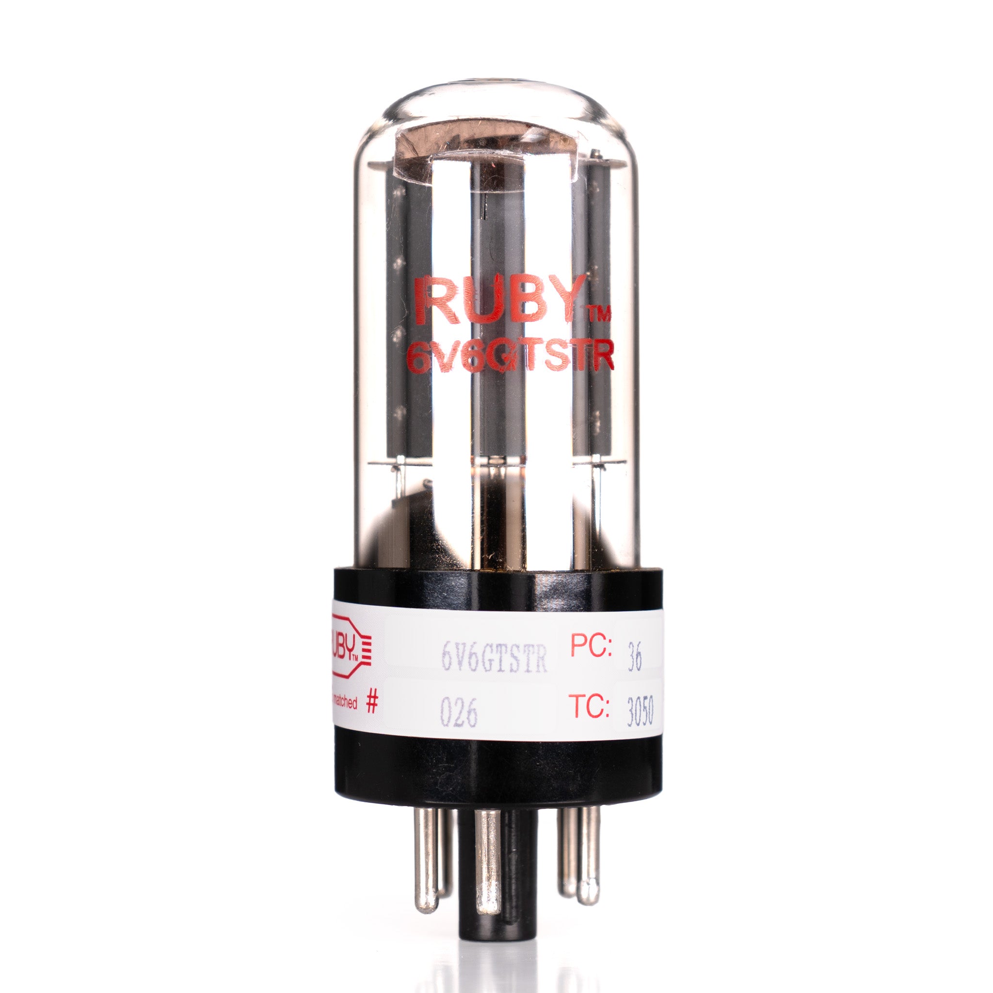 RUBY 6V6-GTSTR Power Vacuum Tube | Vacuum Tube Shop