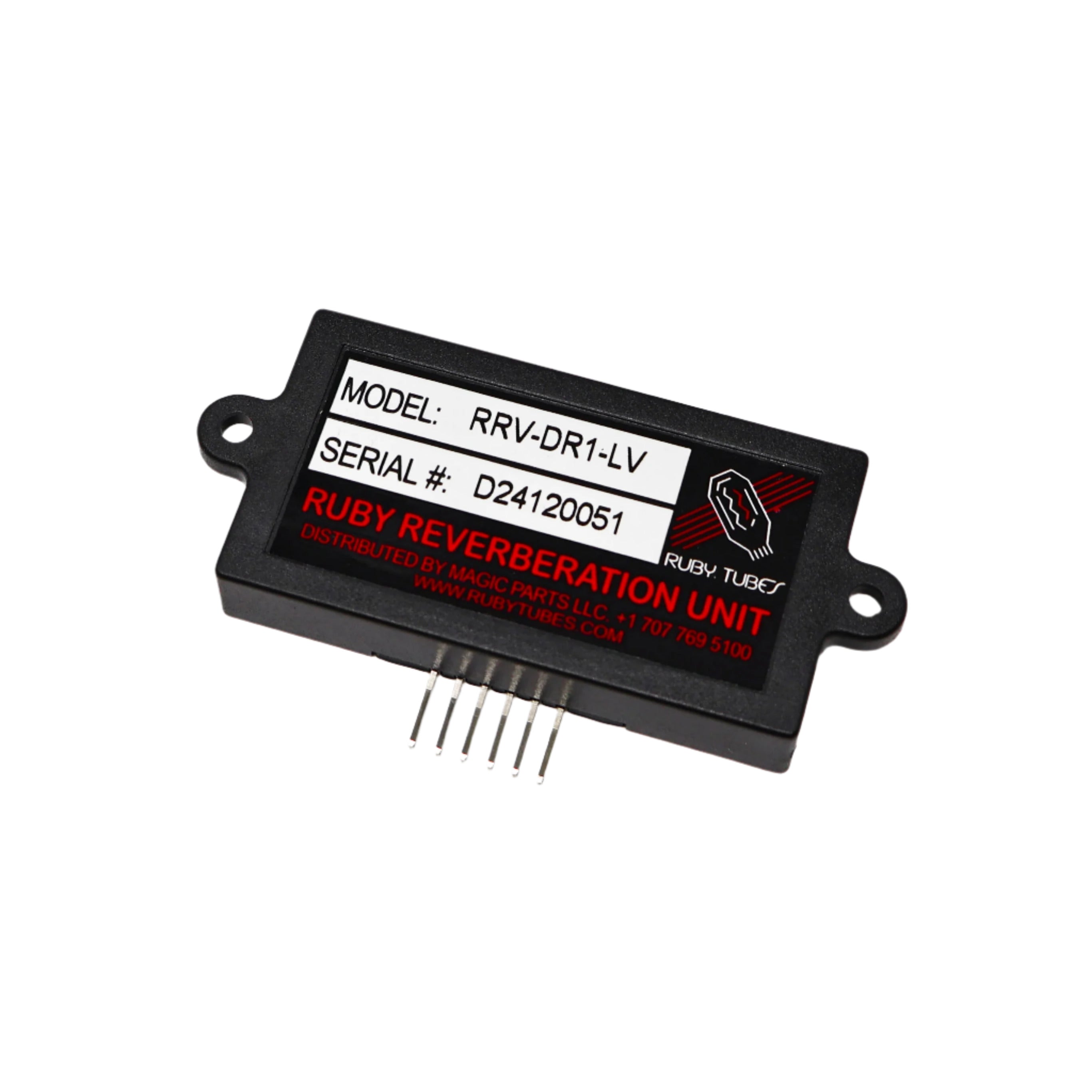 Ruby Digital Reverb Module - Long Decay, Vertical Mount