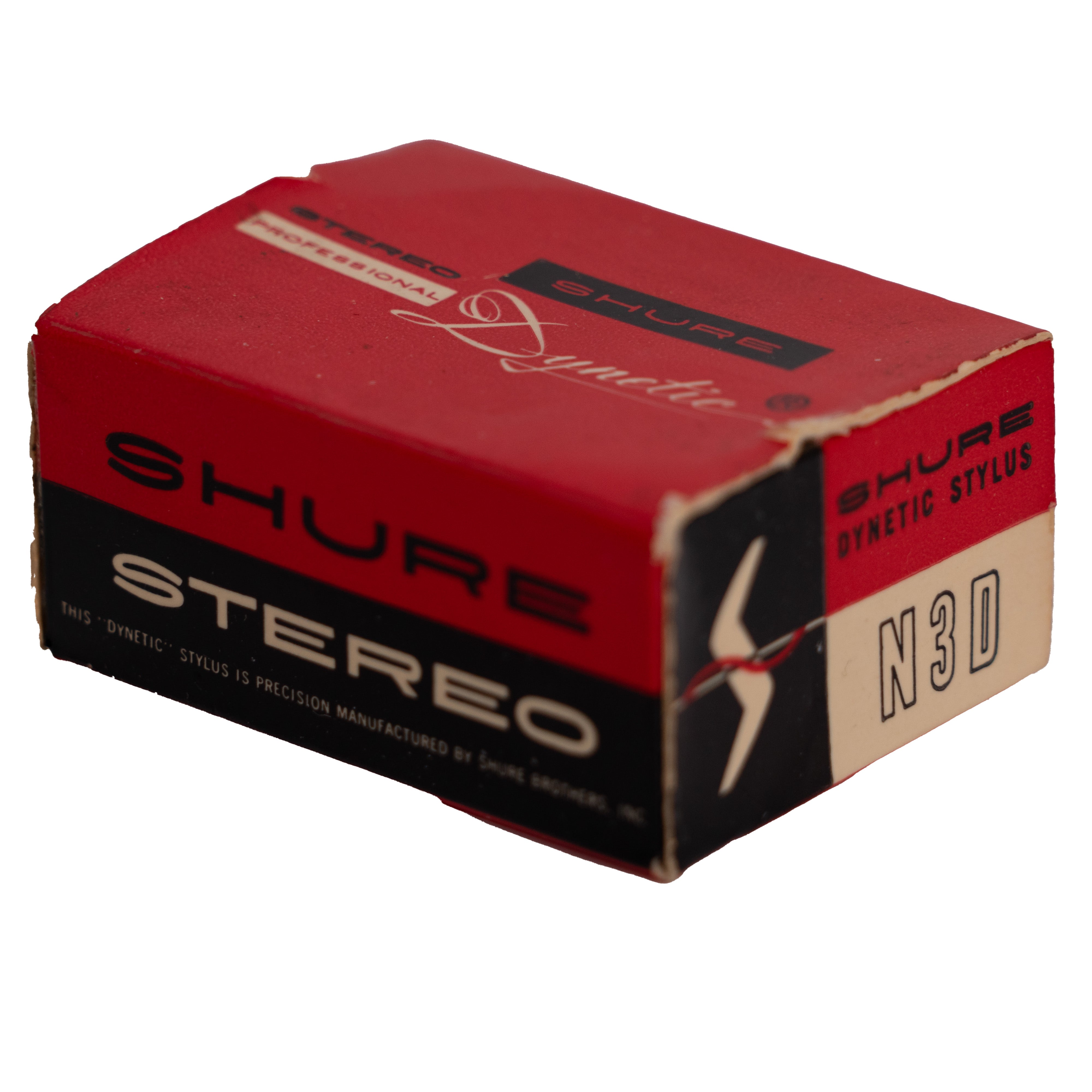 Authentic Shure Stereo Dynetic N3D Replacement Record Stylus - Amplifier | Ruby Tubes