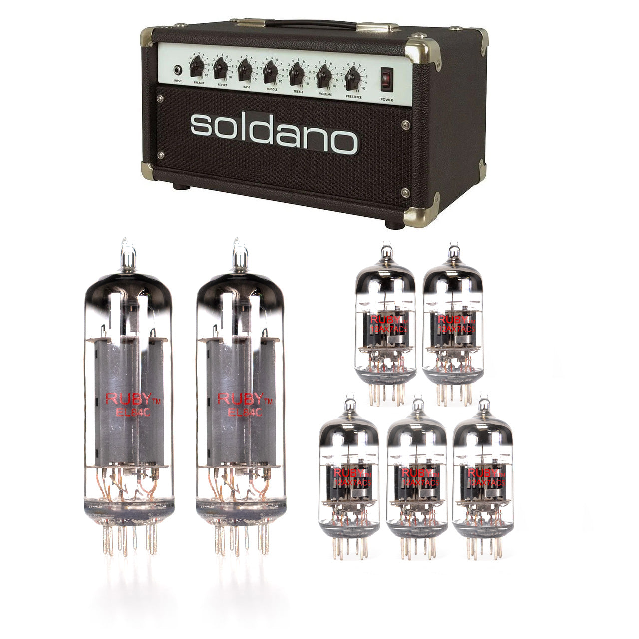 Soldano Astroverb 16 Tube Kit