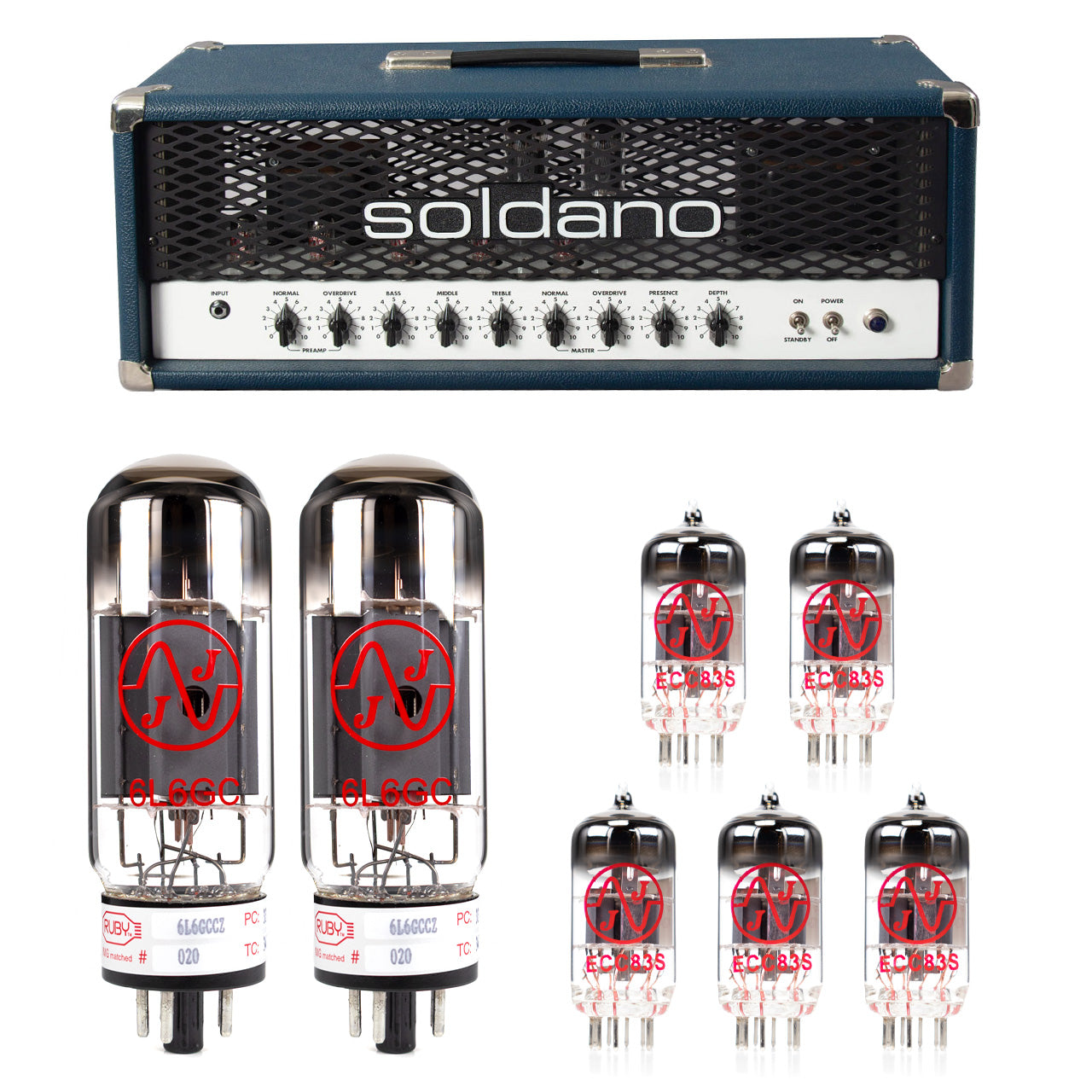 Soldano Hot Rod 50 Plus Tube Kit