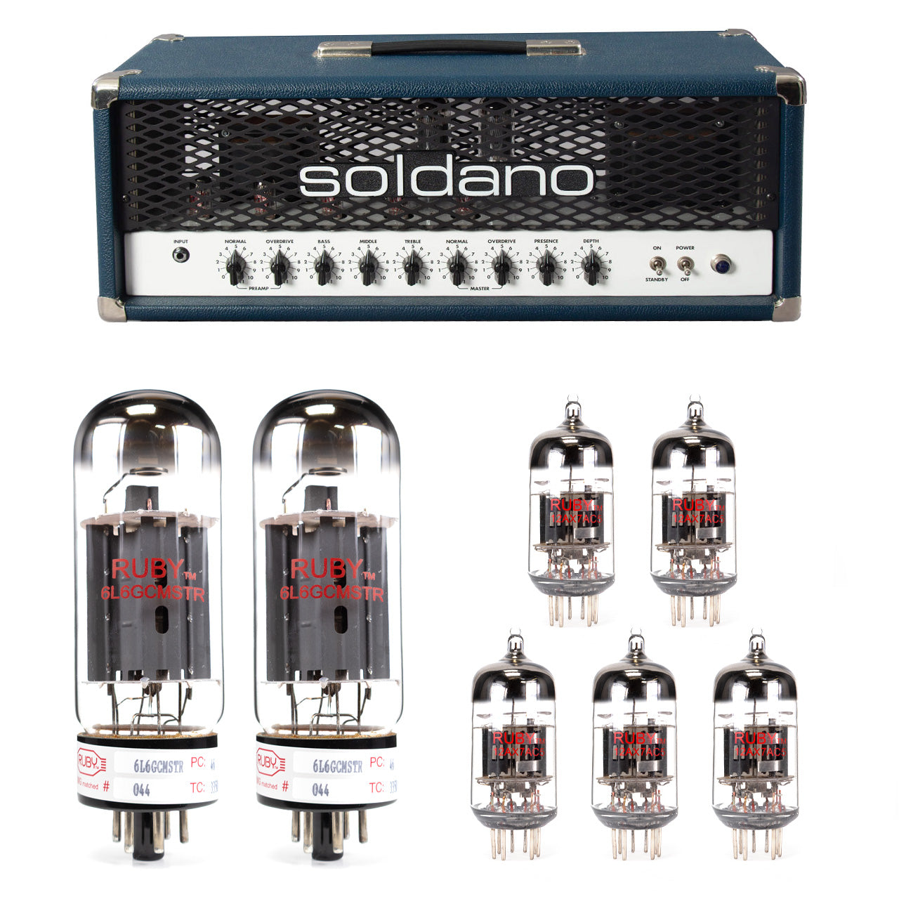 Soldano Hot Rod 50 Plus Tube Kit