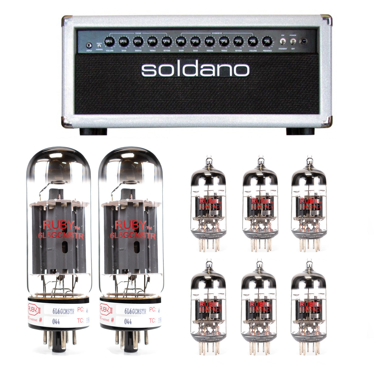 Soldano Lucky 13 – 50 Watt Tube Kit
