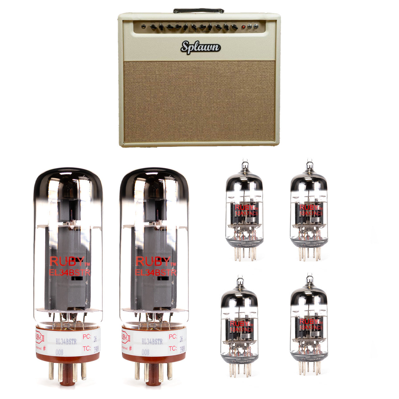 Splawn Street Rod EL34 50 Tube Kit