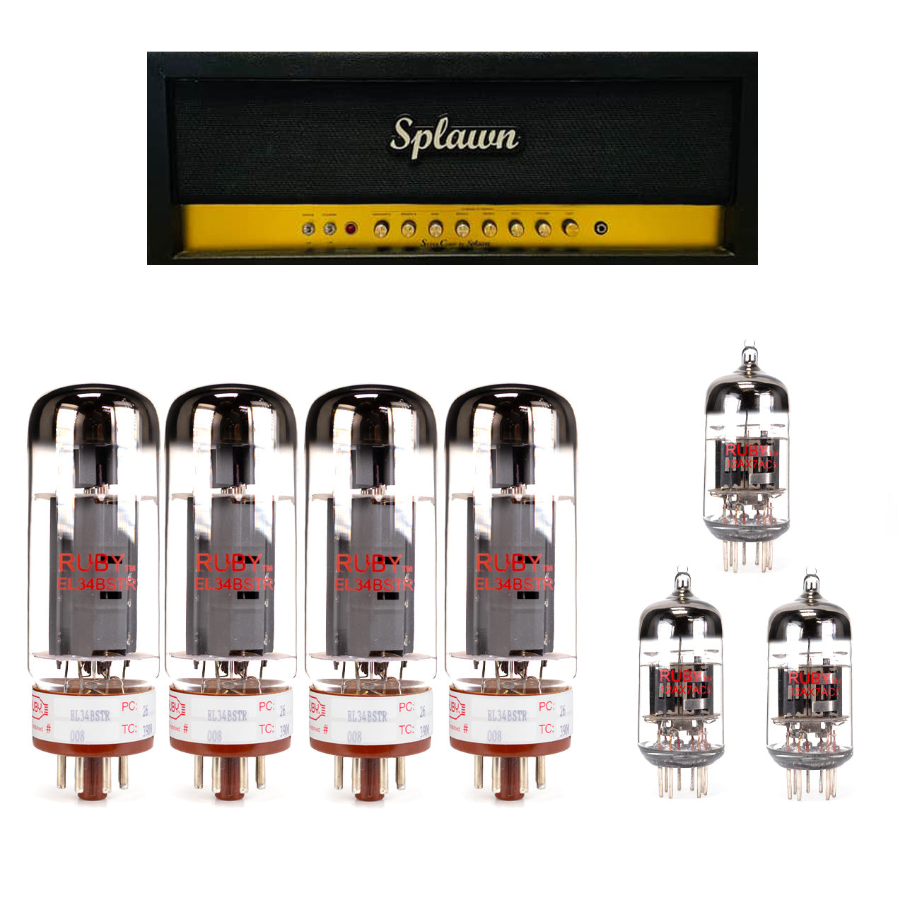 Splawn Super Comp EL34 100 W Tube Kit