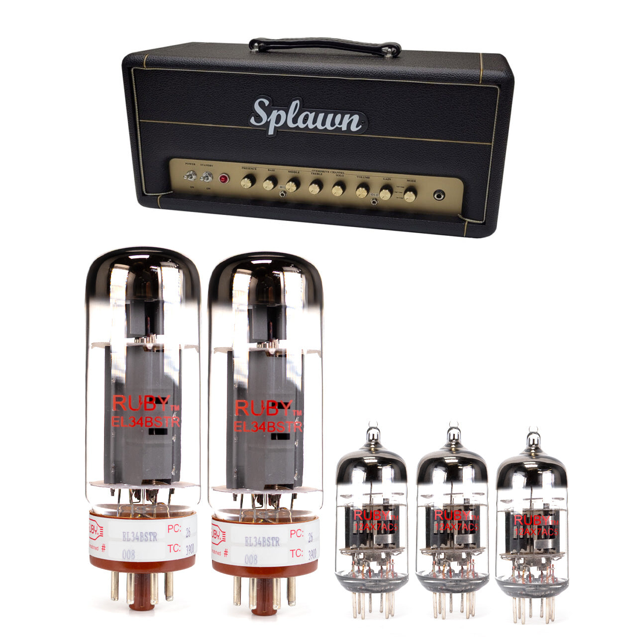 Splawn Super Comp EL34 50 Watt Tube Kit