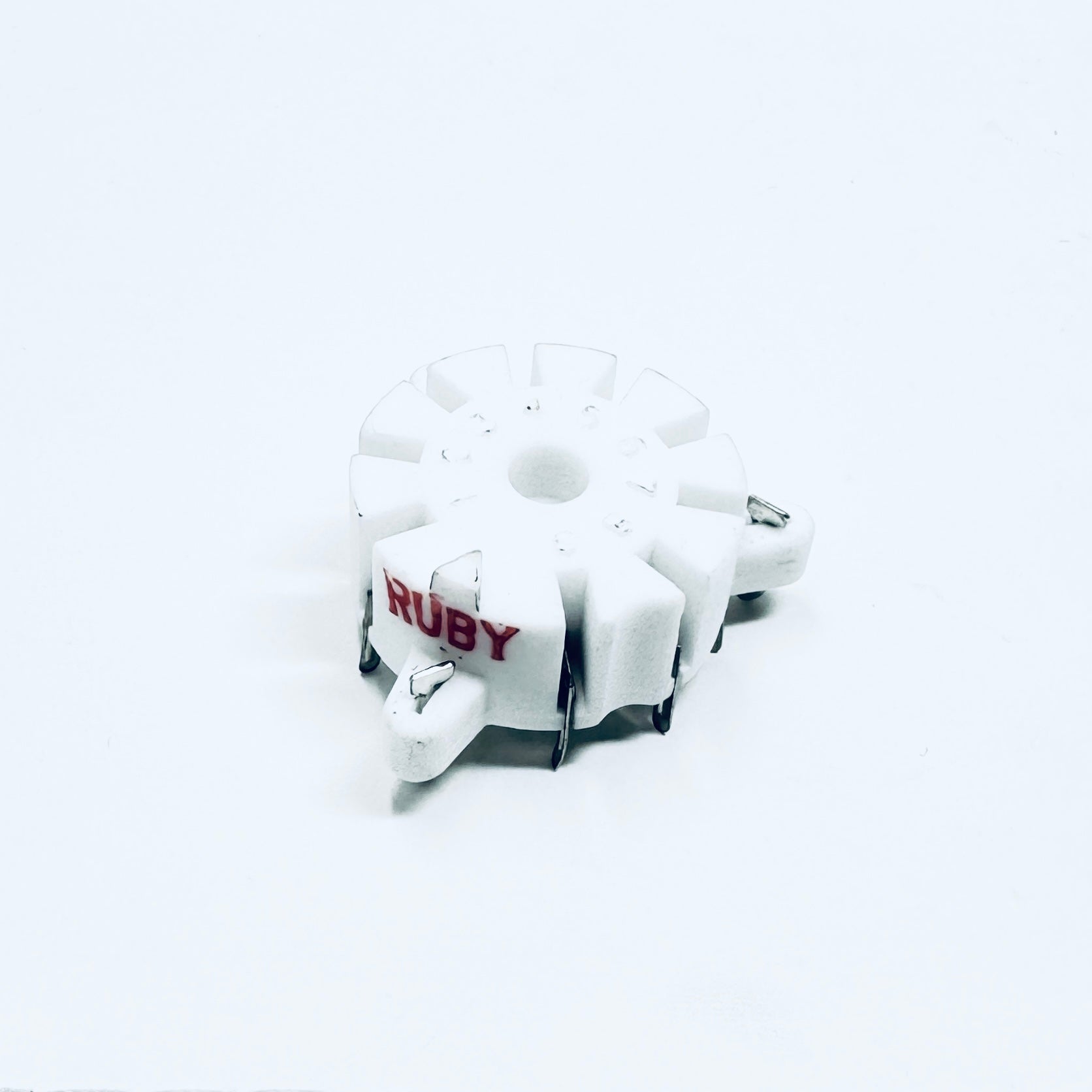 Ceramic 9 Pin Reverse Socket - TUS9PC9C, ruby sockets, cermaic, reverse socket