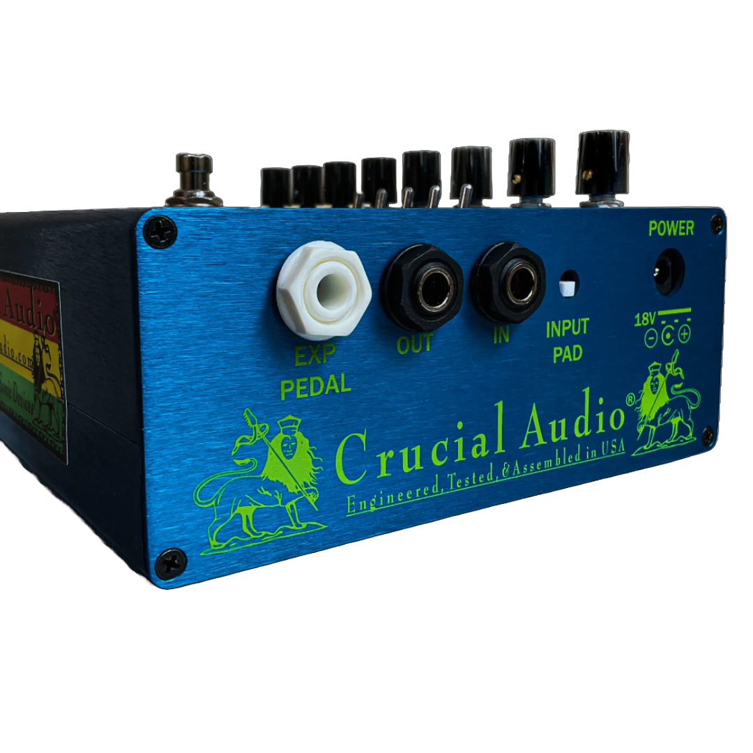 Crucial Audio Wah Velope, vaccum tube, wah, envelope filter, pedal, ruby tubes, 