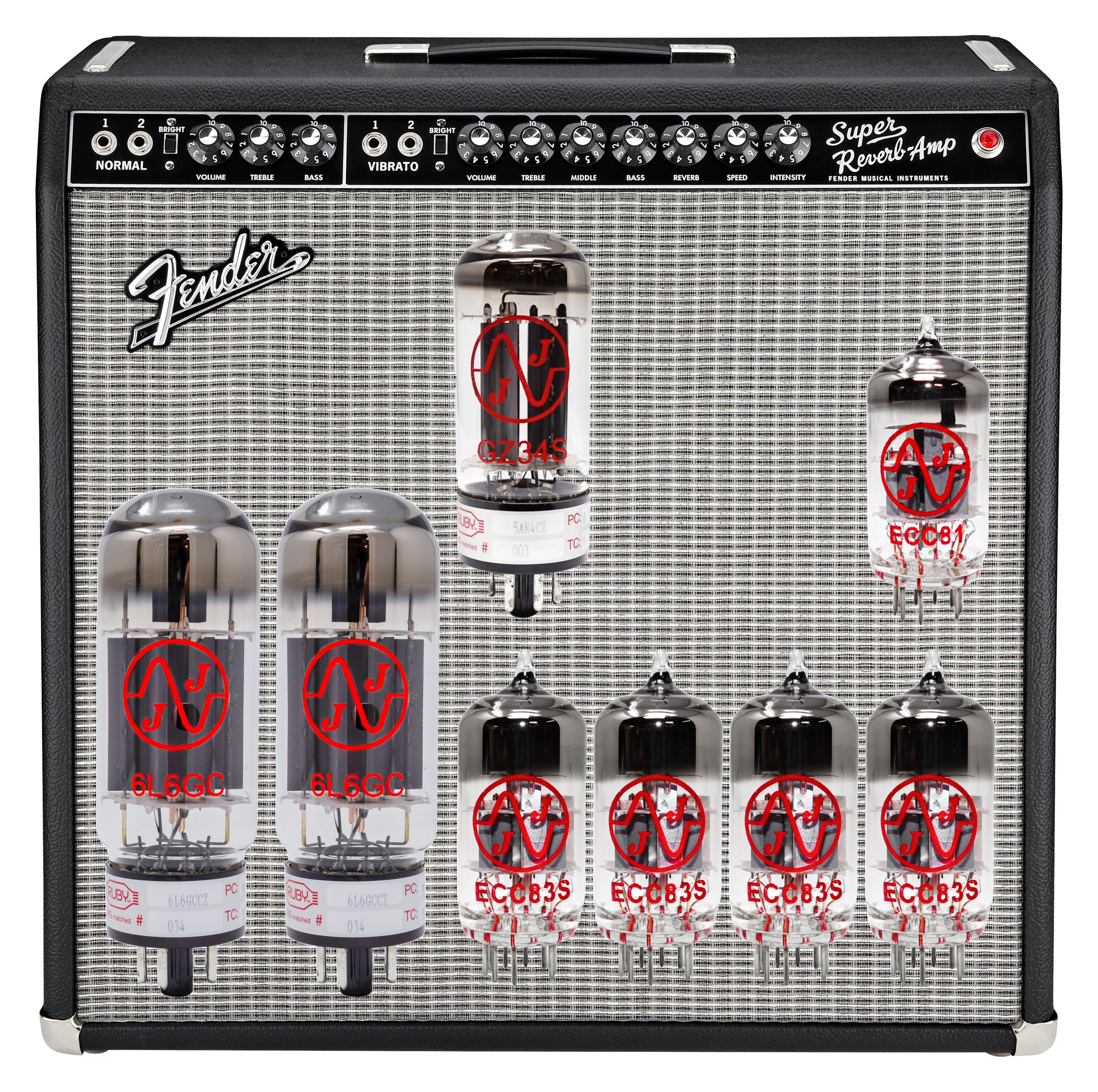 Fender Super Reverb Tube Kit