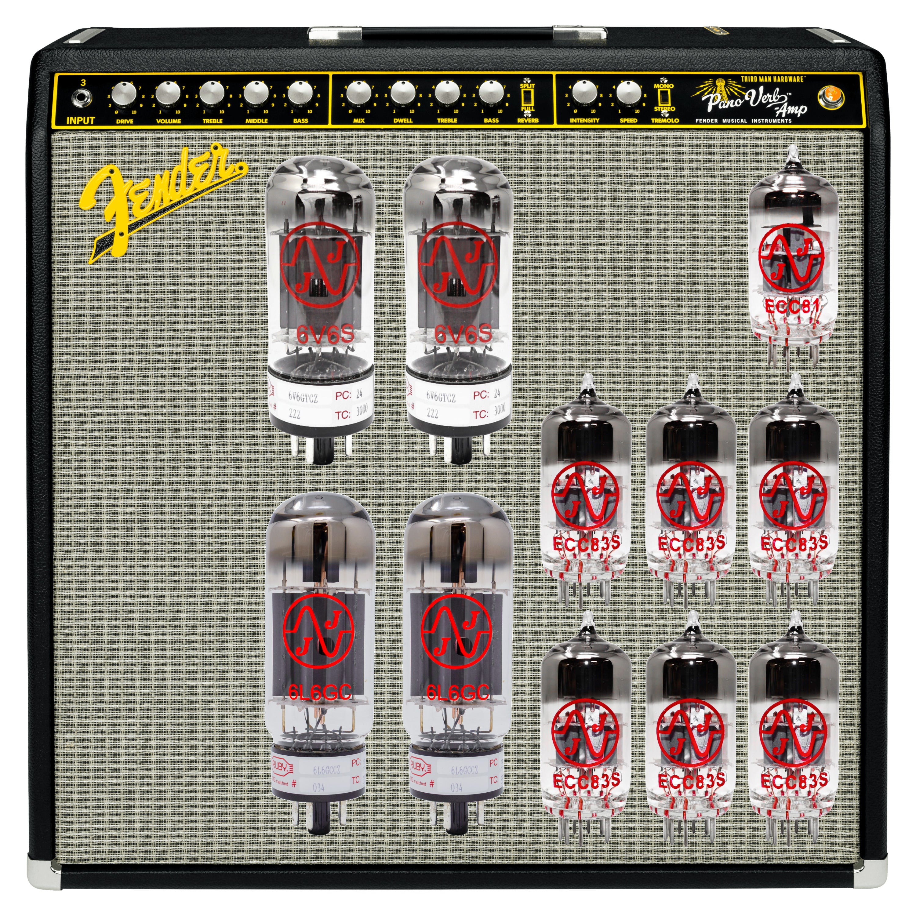 Fender Jack White Pano Verb Tube Kit