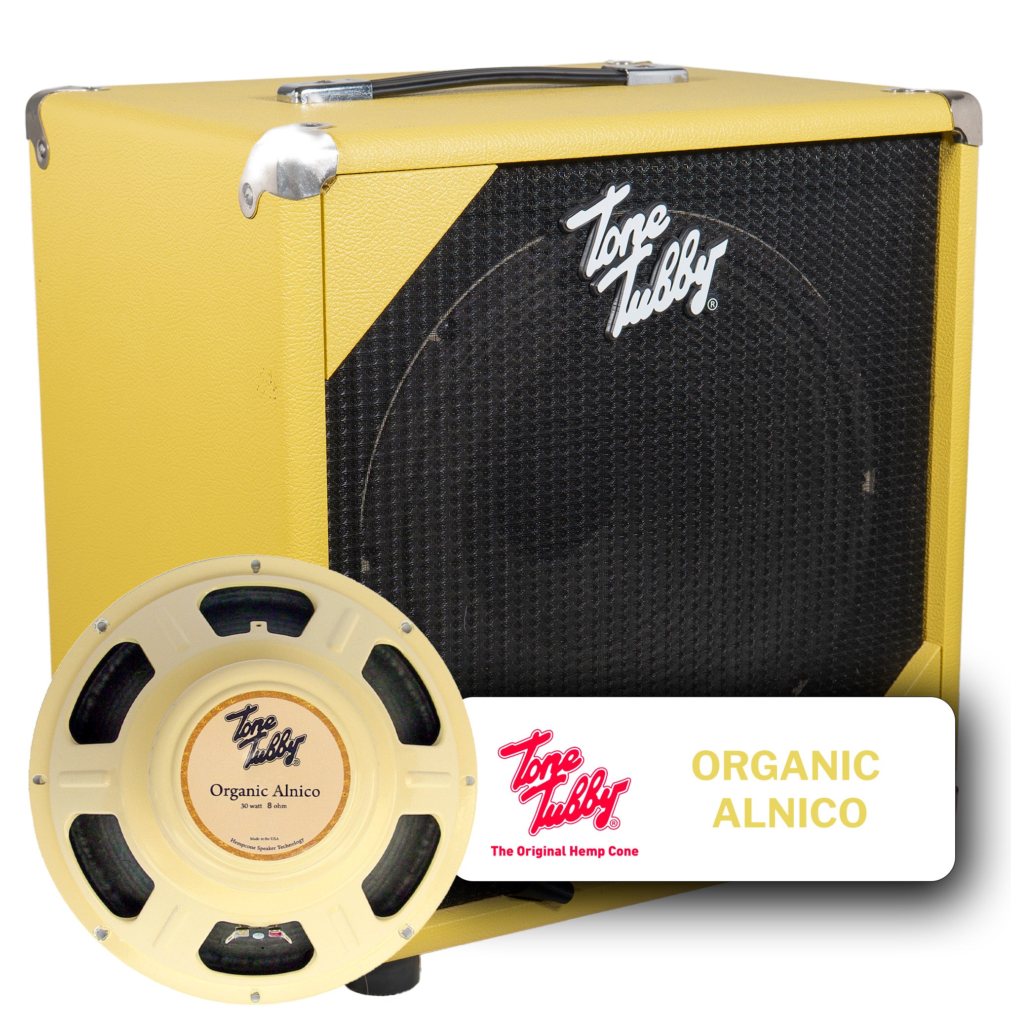 Tone Tubby Organic Alnico Speaker & Matching Cabinet Tone Tubby