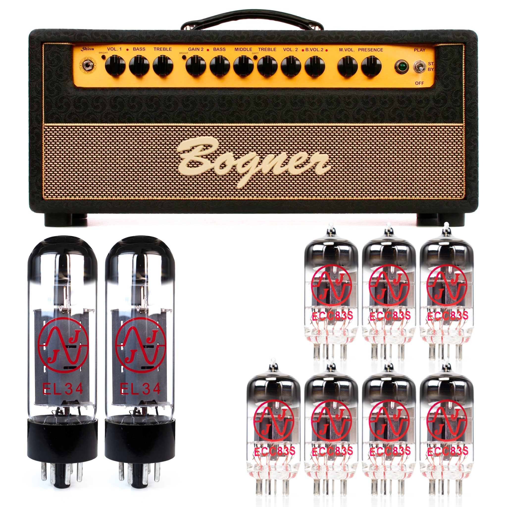 Bogner Shiva EL34 Tube Kit