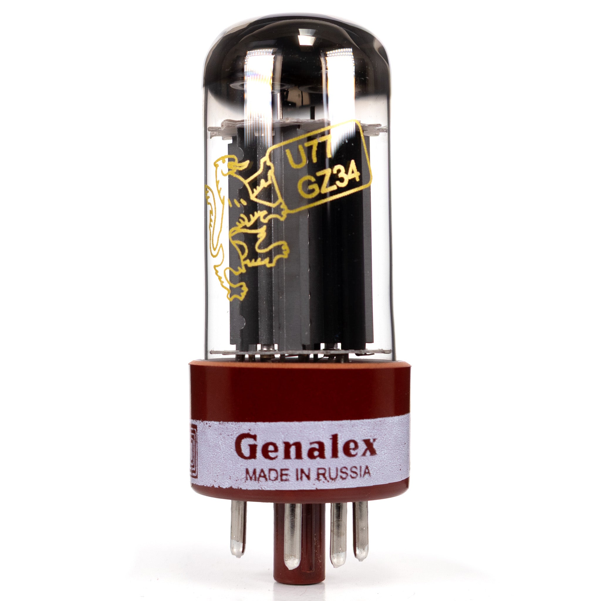 Genalex Gold Lion GZ34 Rectifier Tube | Vacuum Tube Shop