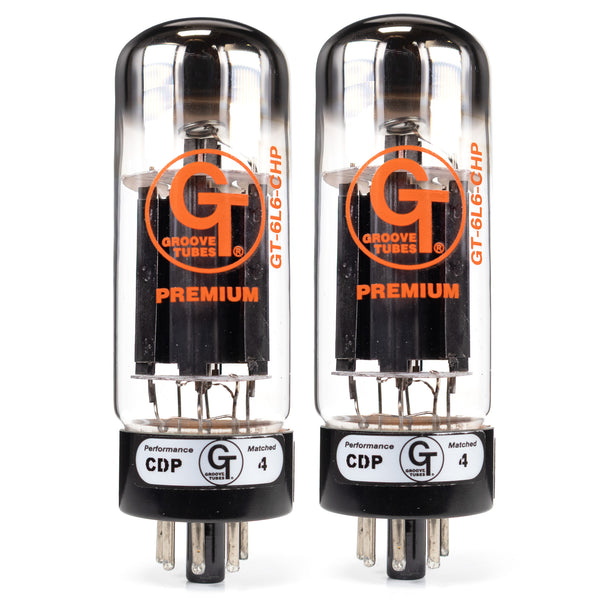 Groove Tubes GT-6V6-S Matched4 ペア 倉庫保管品② Groove Tubes GT-6V6-C Medium (4-7) Vacuum Tube Set | Vision Guitar