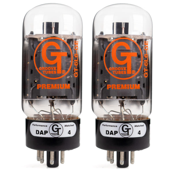 Groove Tubes GT-6L6-R Matched6 ロシア製 ペア Groove Tubes / GT-6L6-S MED Duet グルーヴチューブ パワー管 真空管